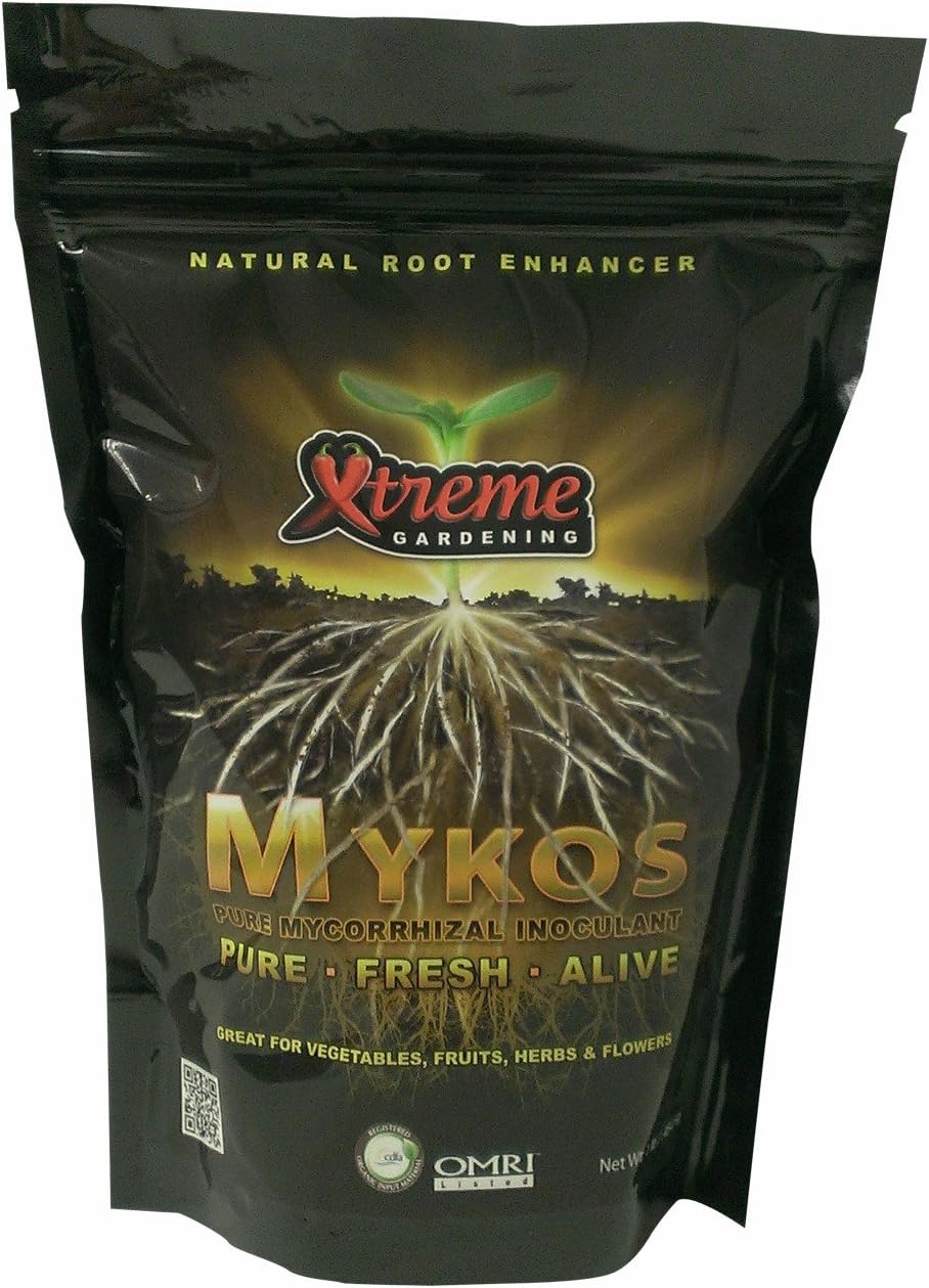 Xtreme Gardening Mykos 20 lb – Mycorrhizal Fungi Root Stimulator for Plants – Organic Root Booster for Stronger Roots