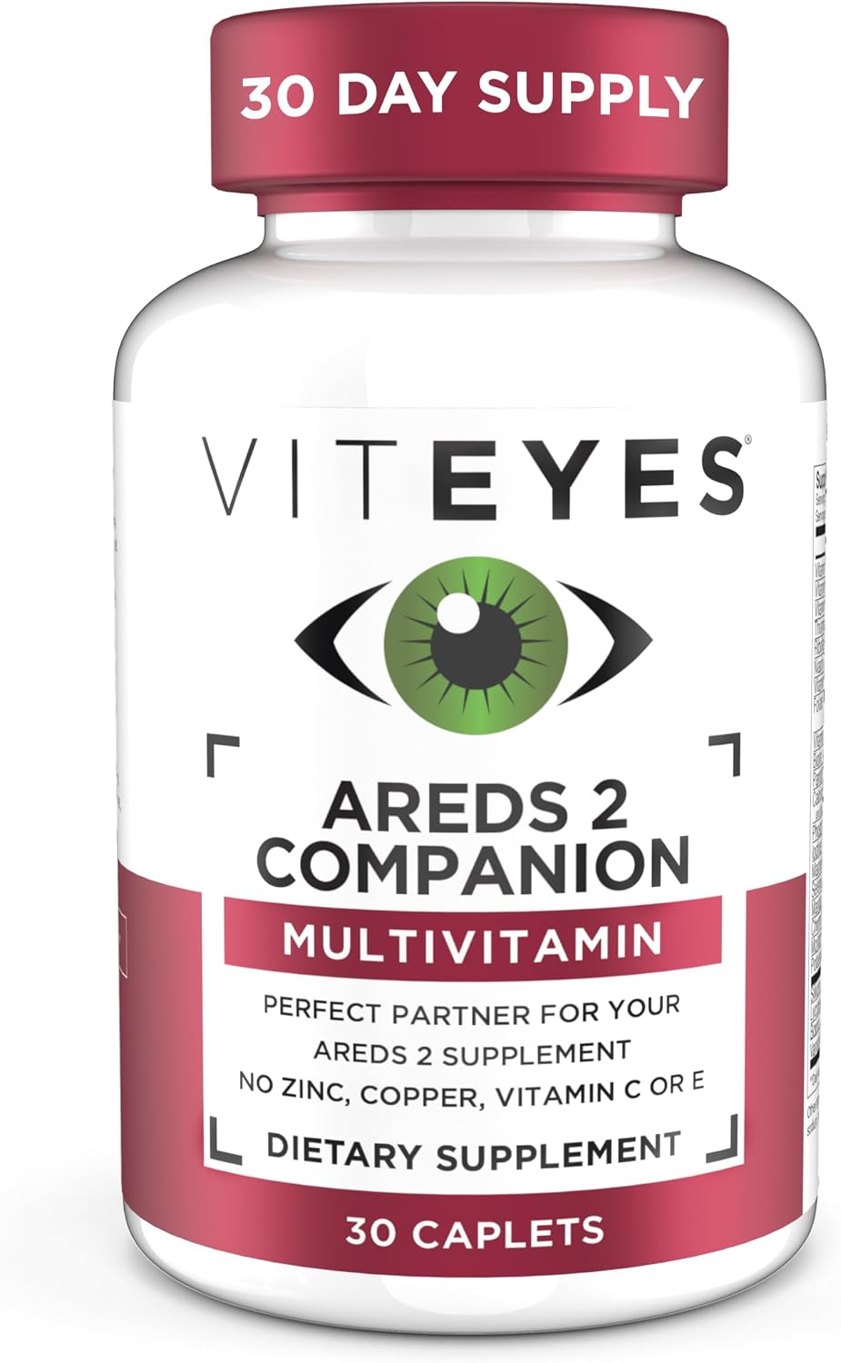 Viteyes Classic AREDS 2 Companion Multivitamin Supplement, Comprehensive Multivitamin Formula for AREDS 2 Users, 90 Capsules