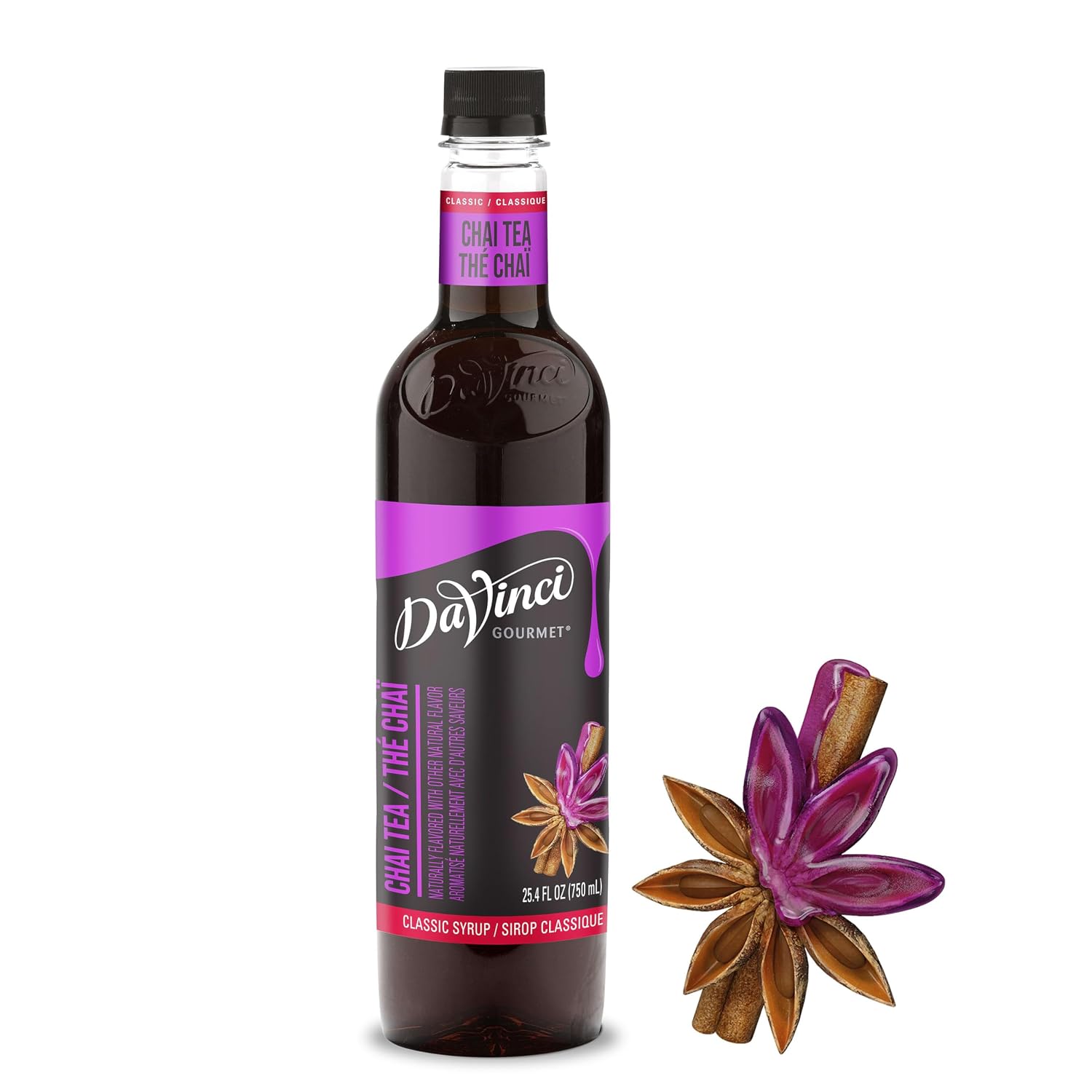 DaVinci Gourmet Classic Strawberry Syrup, 25.4 Fluid Ounces, Kosher, 1 Count