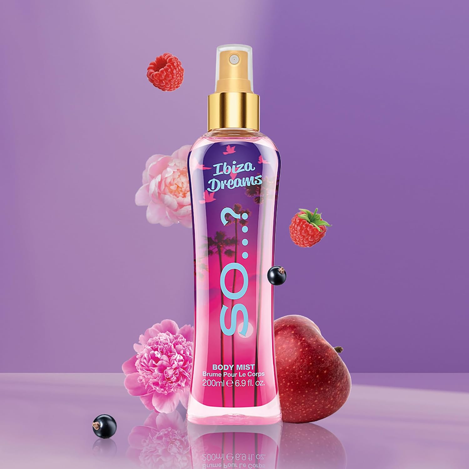 So…? Bali Breeze Body Mist - Perfume for Women with Tropical Aroma - Body Spray for Women with Coconut, Almond and Vanilla Notes - 6.9 oz