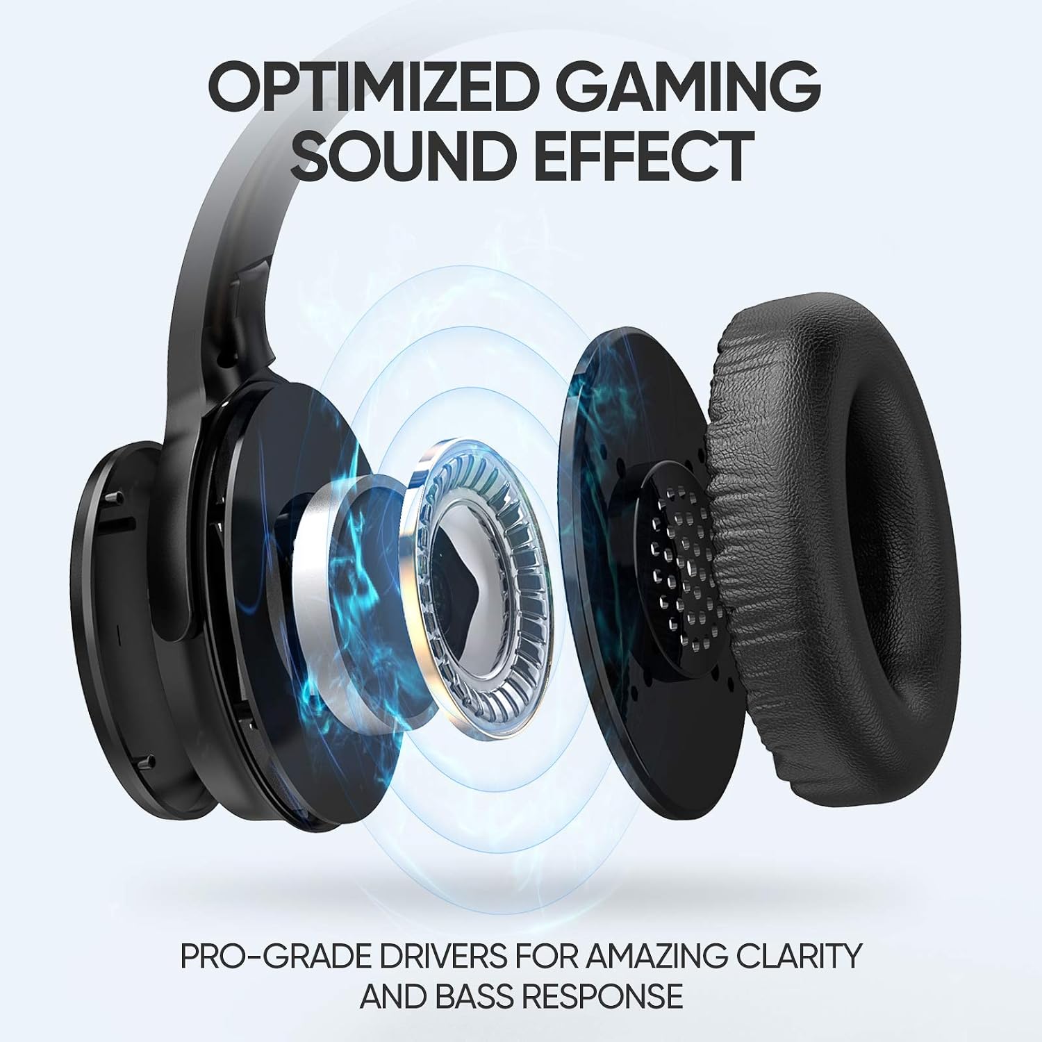 SARLAR VR Gaming Headphones for Quest 2/Quest 3 Increase VR Immersion, Custom Length Cable, Optimized Gaming Audio Driver