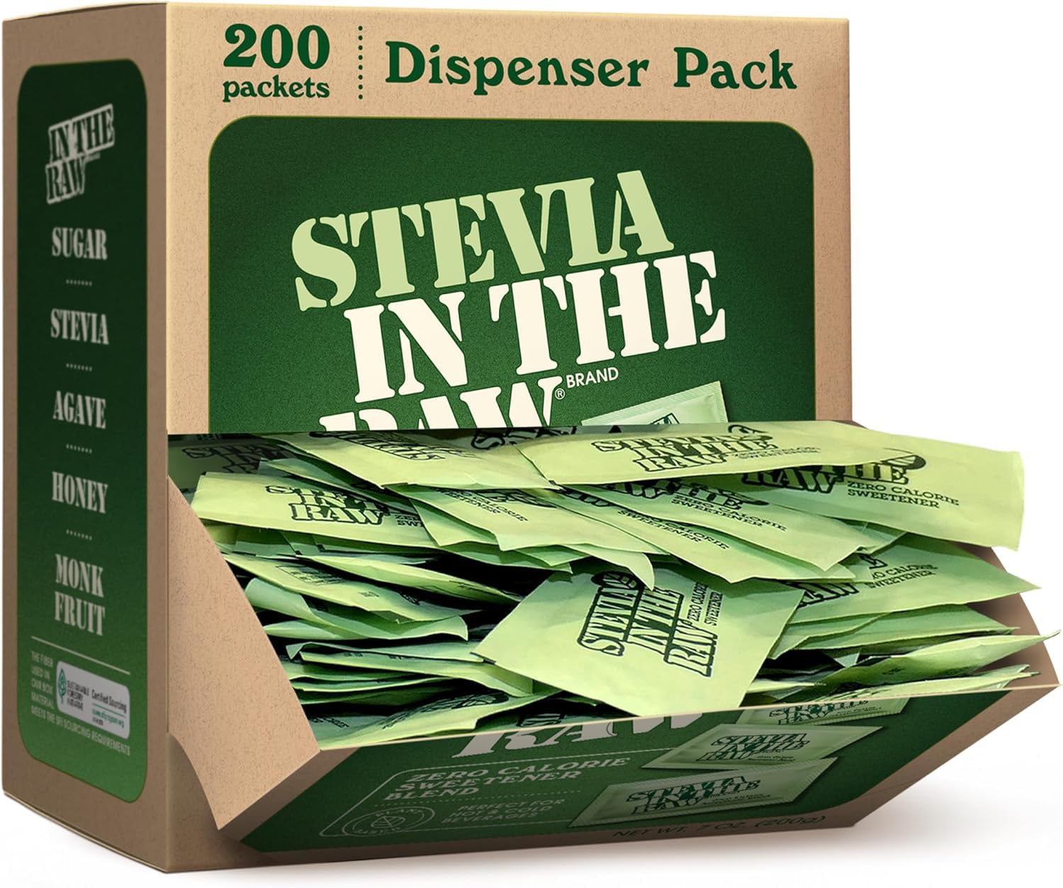 Stevia In The Raw 50 Count Box (Pack of 1) , 1.75 ounce each