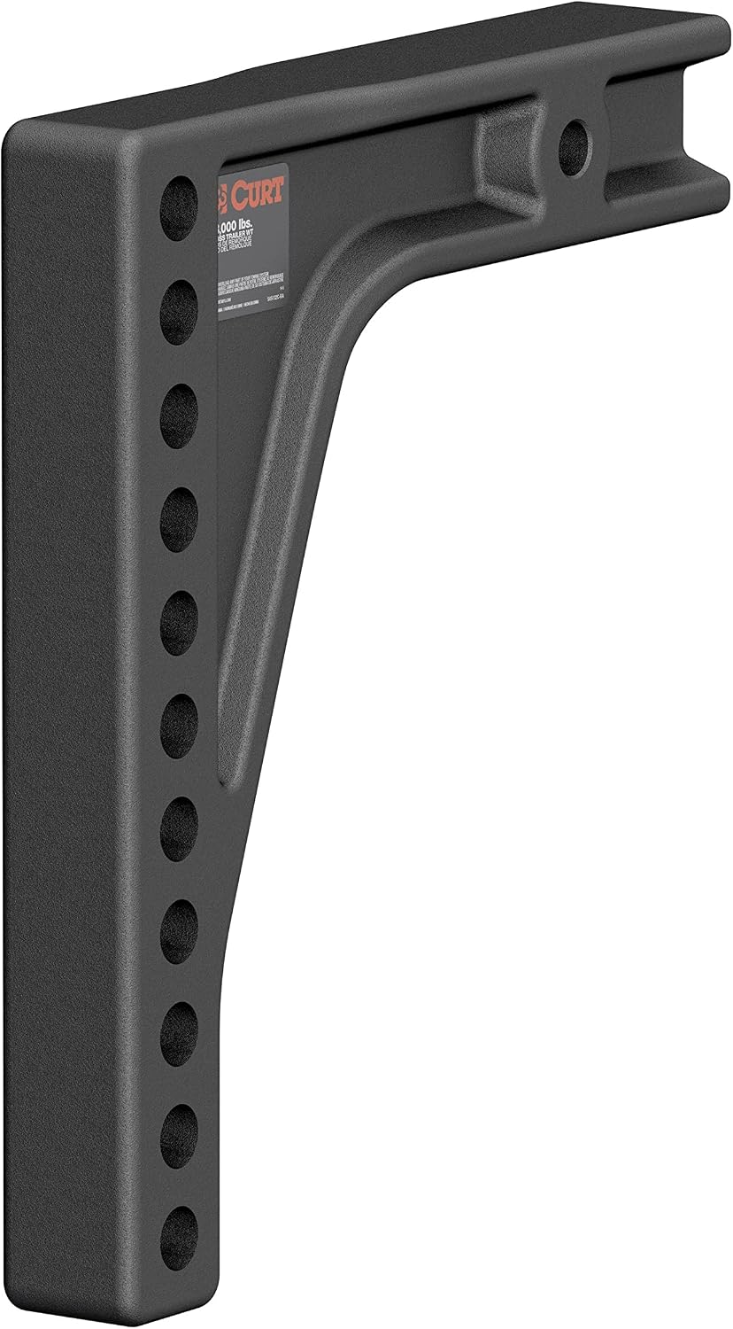 Curt Manufacturing 17132 Weight Distribution Hitch Replacement Shank (fits 2-1/2" Receiver, 8" Drop)