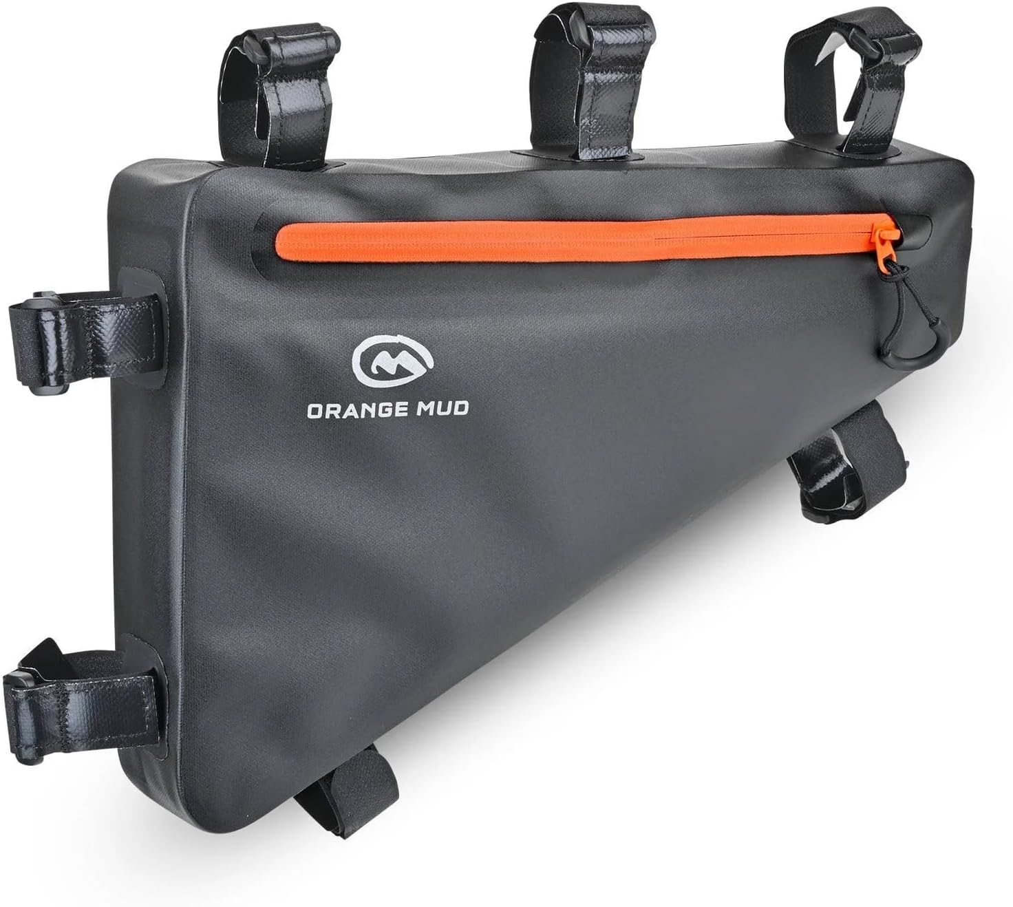 Orange Mud Waterproof Bike Frame Bag TPU Triangle Storage Bag