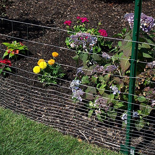 YARDGARD Galvanized Welded Wire Fence, 2 x 1-In. Mesh, 24-In. x 100-Ft.