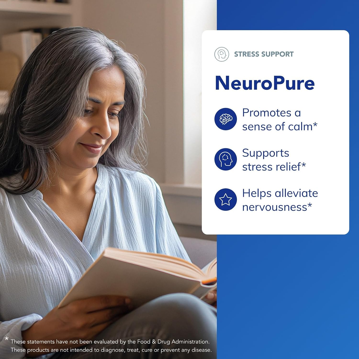 Pure Encapsulations NeuroPure | Hypoallergenic Supplement with Enhanced Support for Calmness and Stress Relief* | 120 Capsules | Hypoallergenic