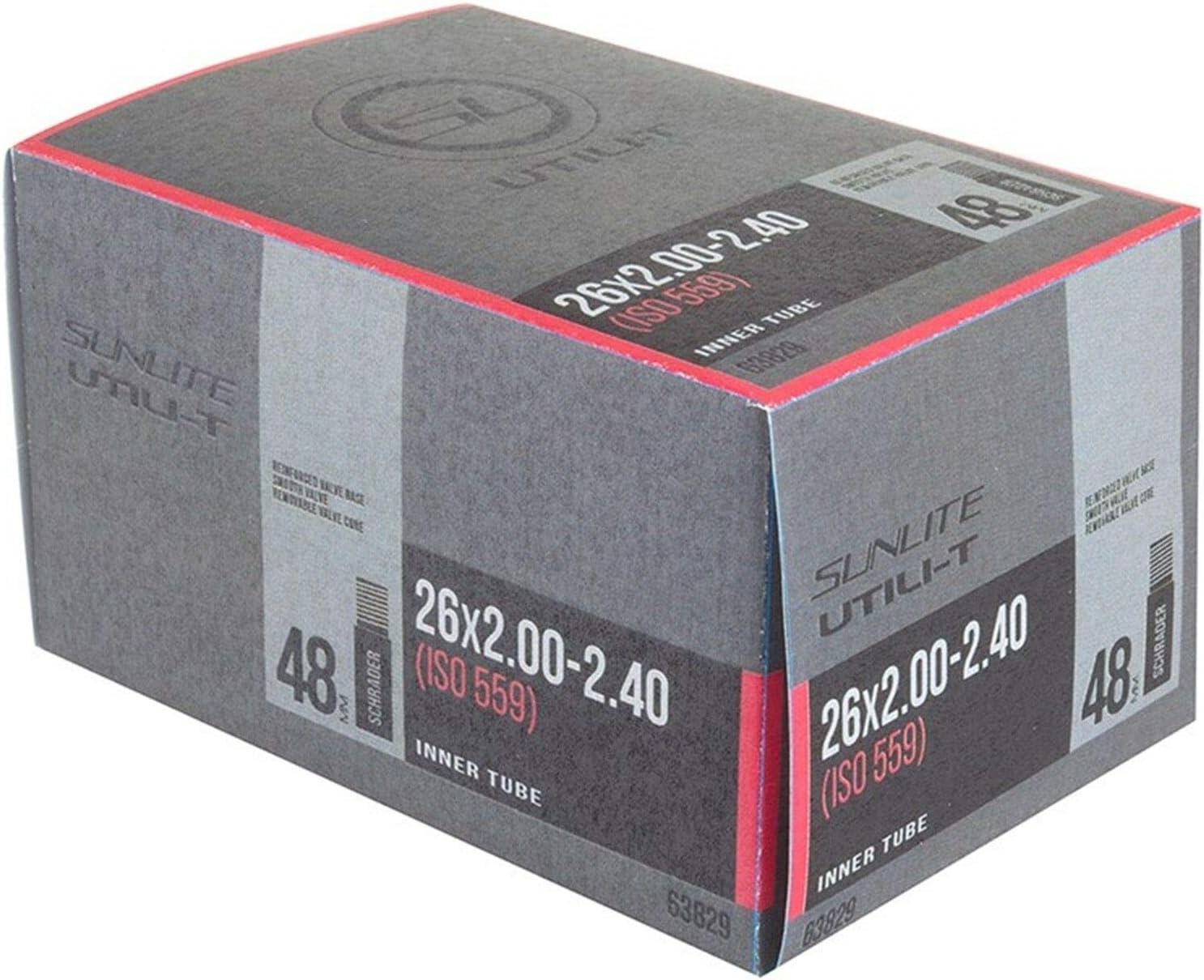 SUNLITE Utili-T Standard Schrader Valve Tubes Tubes