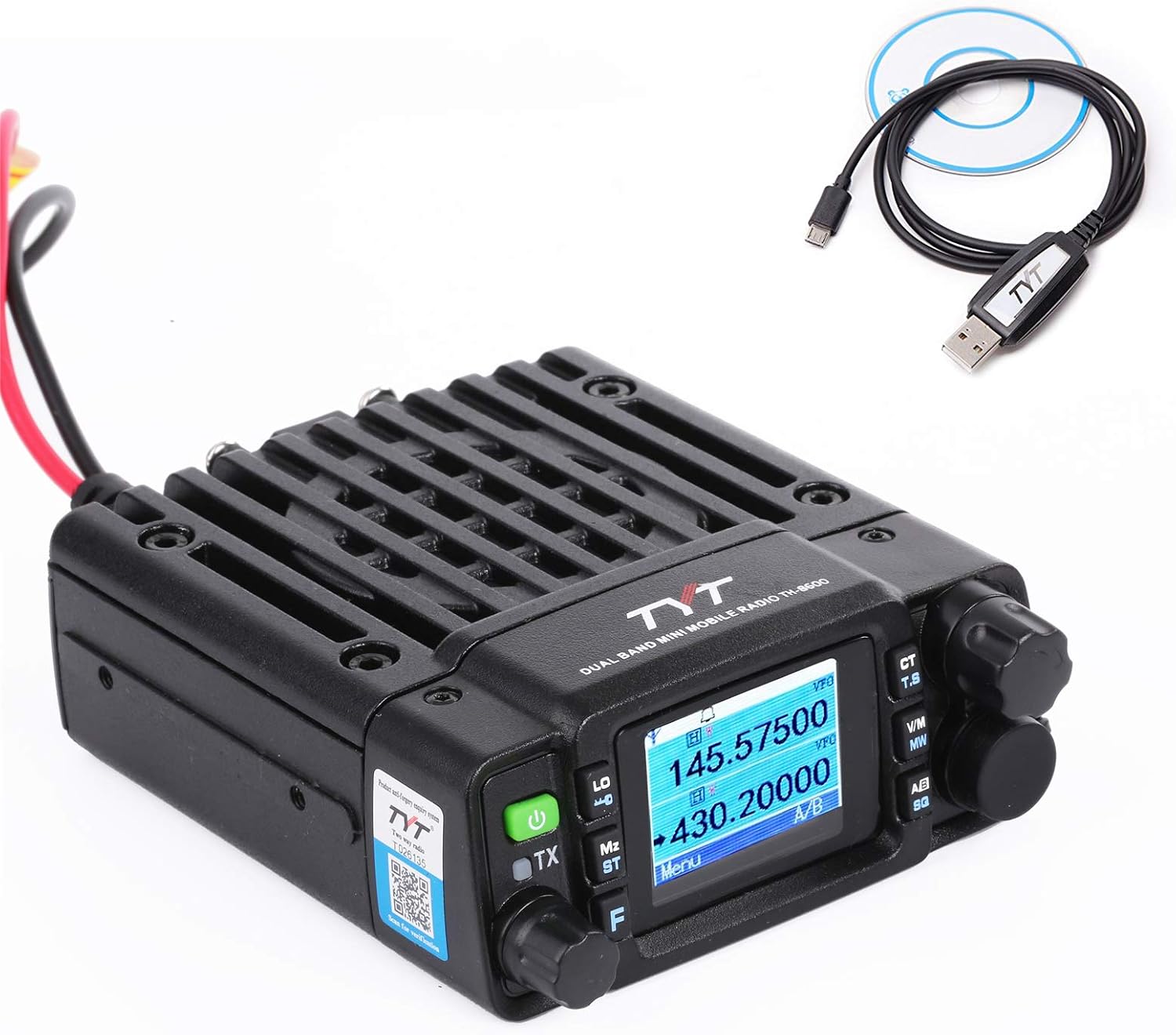 TYT TH-8600 Mini 25 Watt Dual Band Amateur Radio Base