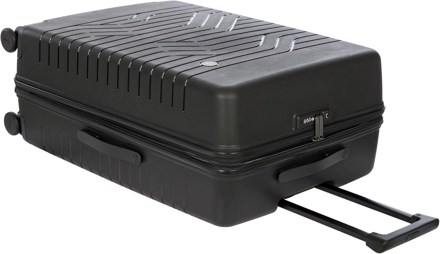 Bric's B|Y Ulisse Checked Luggage with Spinner Wheels – Expandable Lightweighted Hard Shell Suitcase, TSA Combination Lock - Removeable Wash Bag Included - 30 Inch, Mango