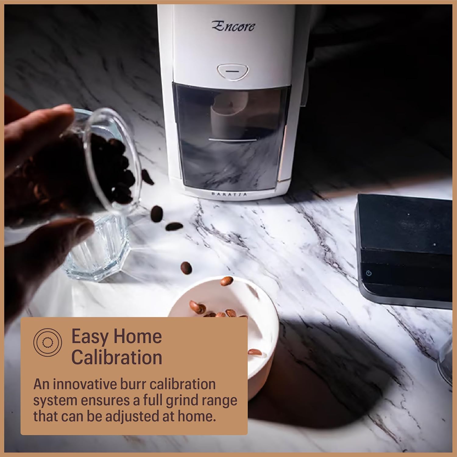 Baratza Encore Coffee Grinder ZCG485BLK, Black