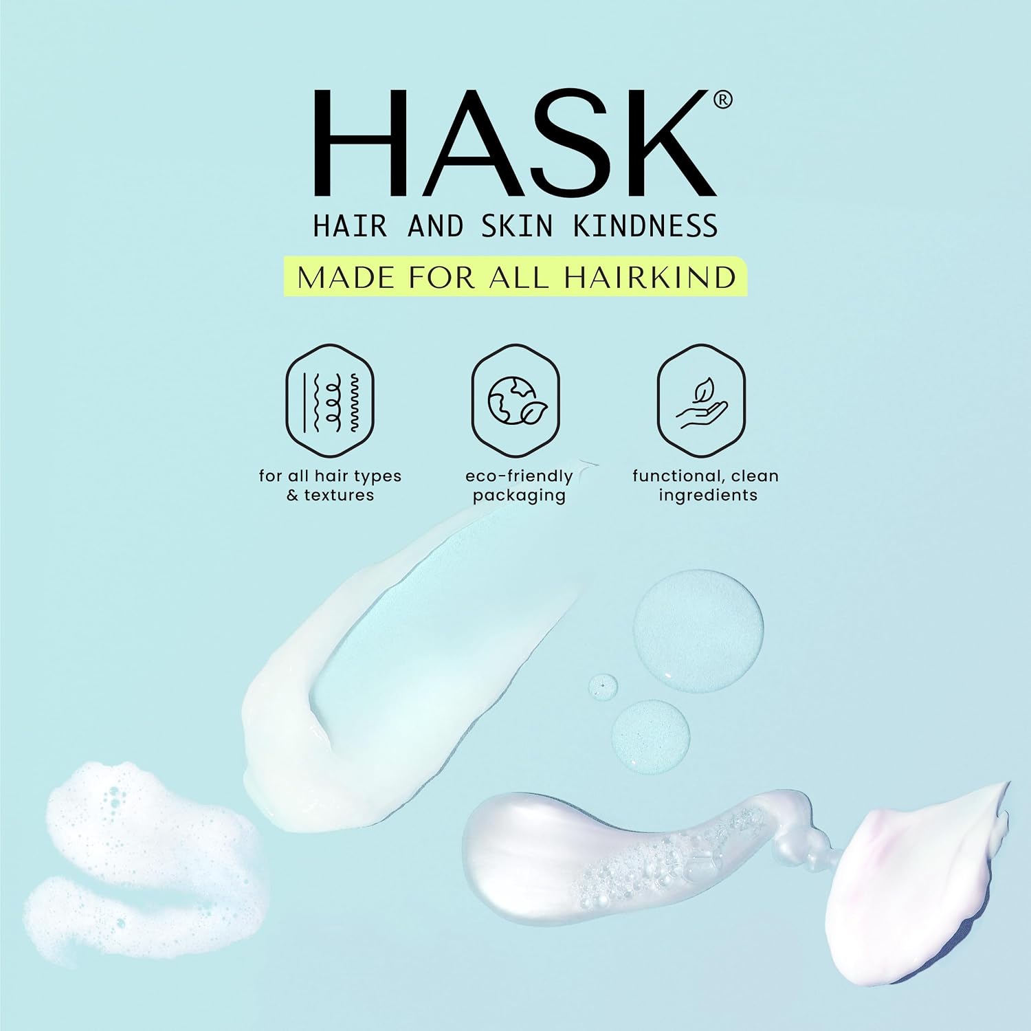 HASK Biotin Boost Thickening Shampoo + Conditioner Set | Adds Fullness, Strengthens, Volumizes, Sulfate-Free, Paraben-Free, Gluten-Free, Color Safe | 12oz each