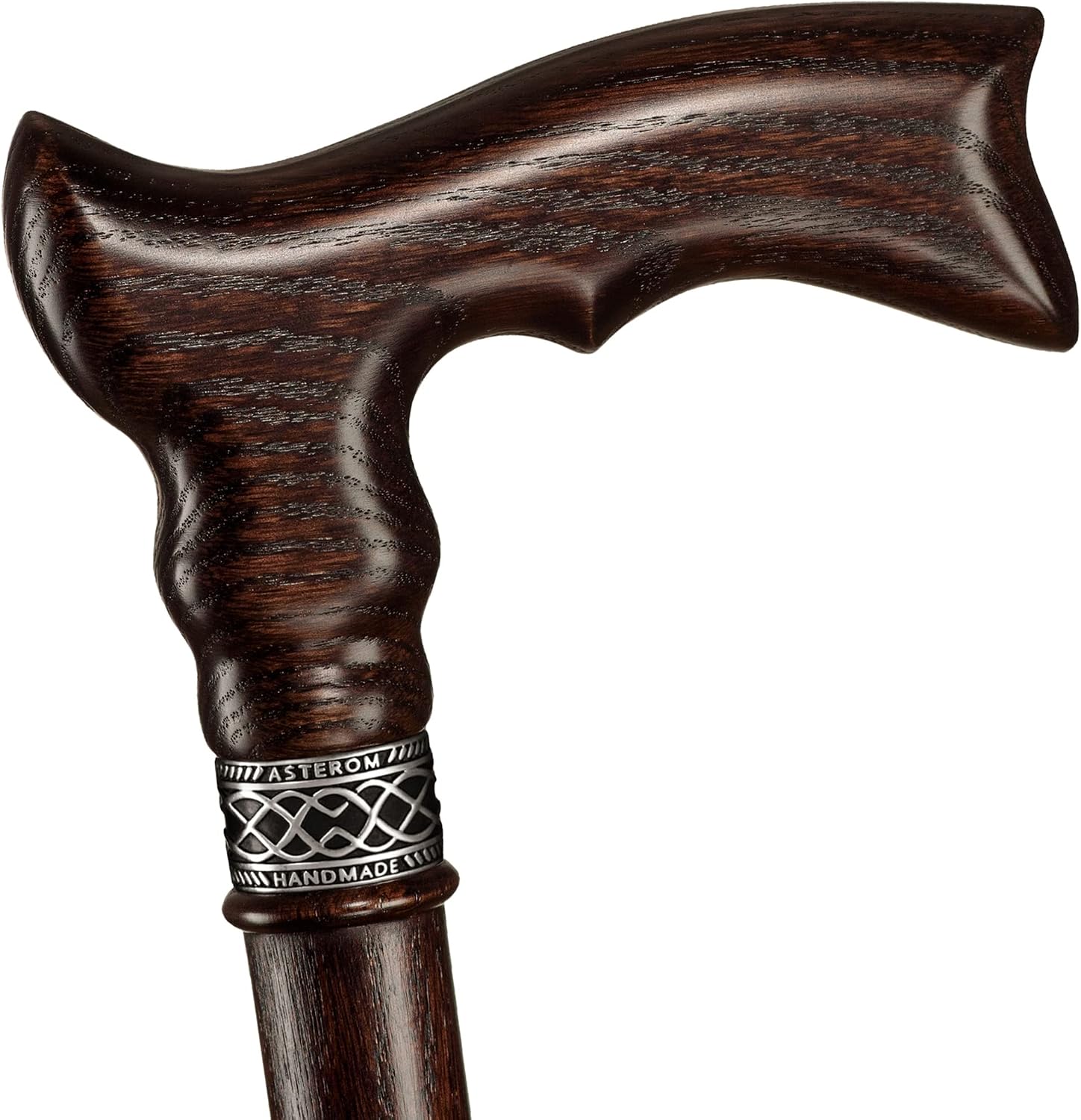 Asterom Extra-Tall Walking Cane for Men - Ergonomic Walking Stick, 39 Inch