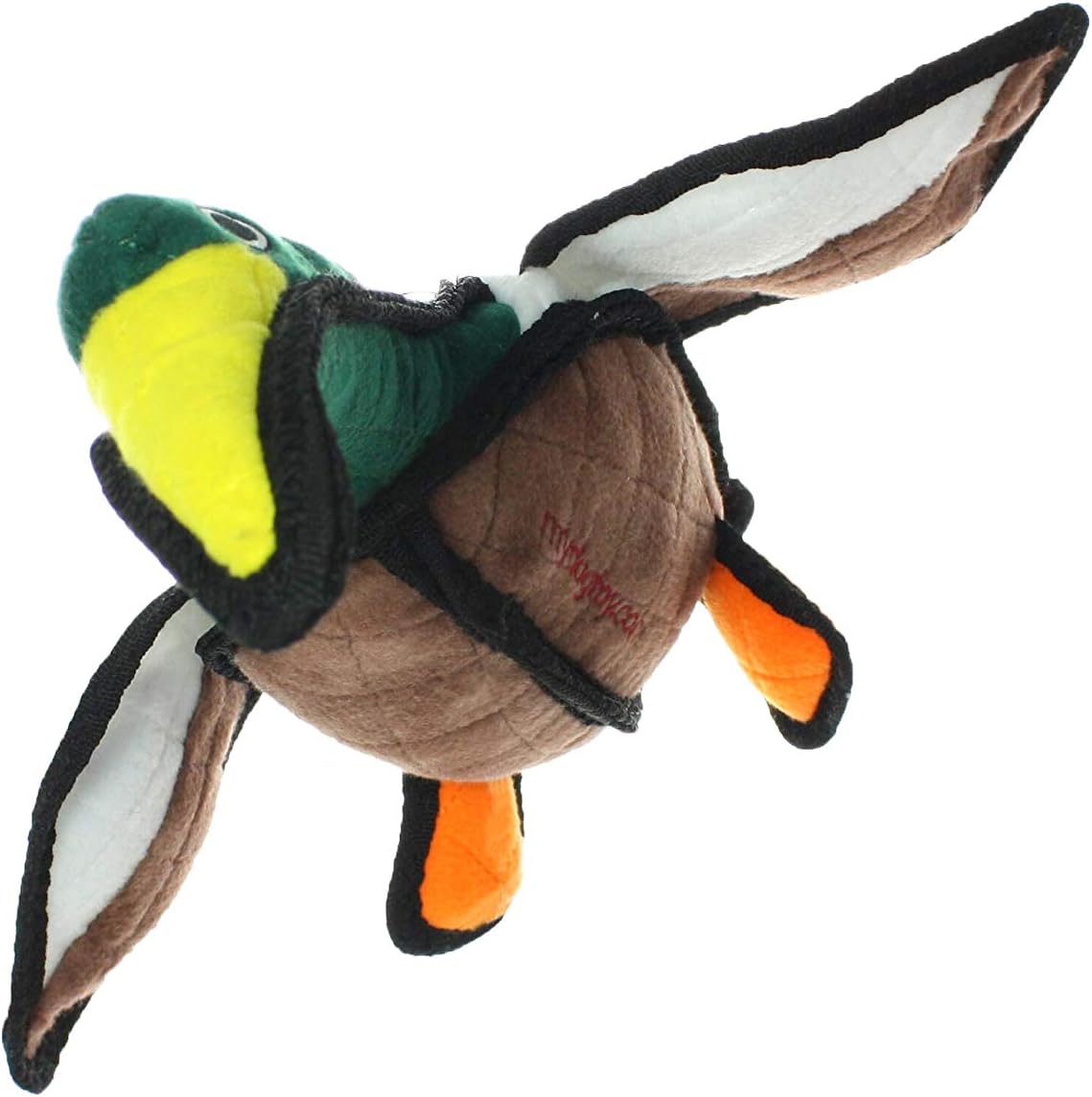 TUFFY® : Cow Dog Toy: Ultra Durable Plush Toy with Multiple Layers & Reinforced Seams, Washable and Floats, Original Construction