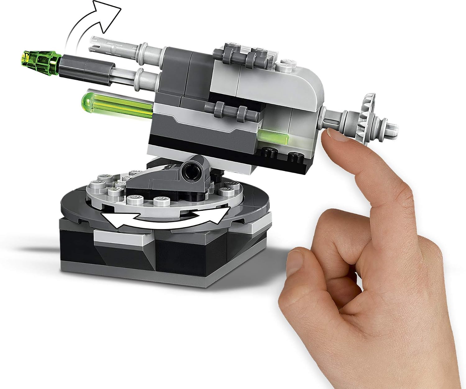 LEGO Star Wars: A New Hope Death Star Cannon 75246 Advanced Building Kit with Death Star Droid (159 Pieces)