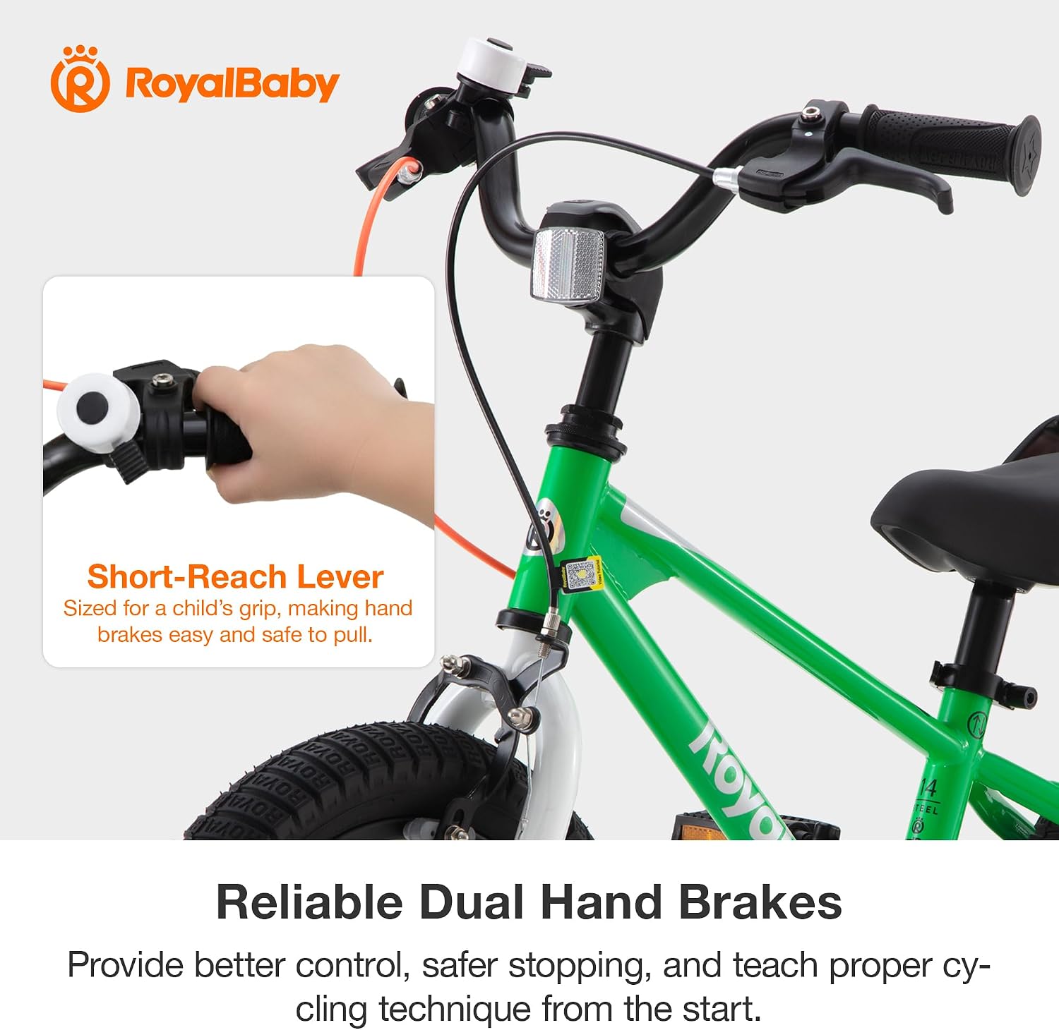 RoyalBaby Freestyle Kids Bike 12 14 16 18 20 Inch Bicycle for Boys Girls Ages 3-10 Years, Multiple Color Options
