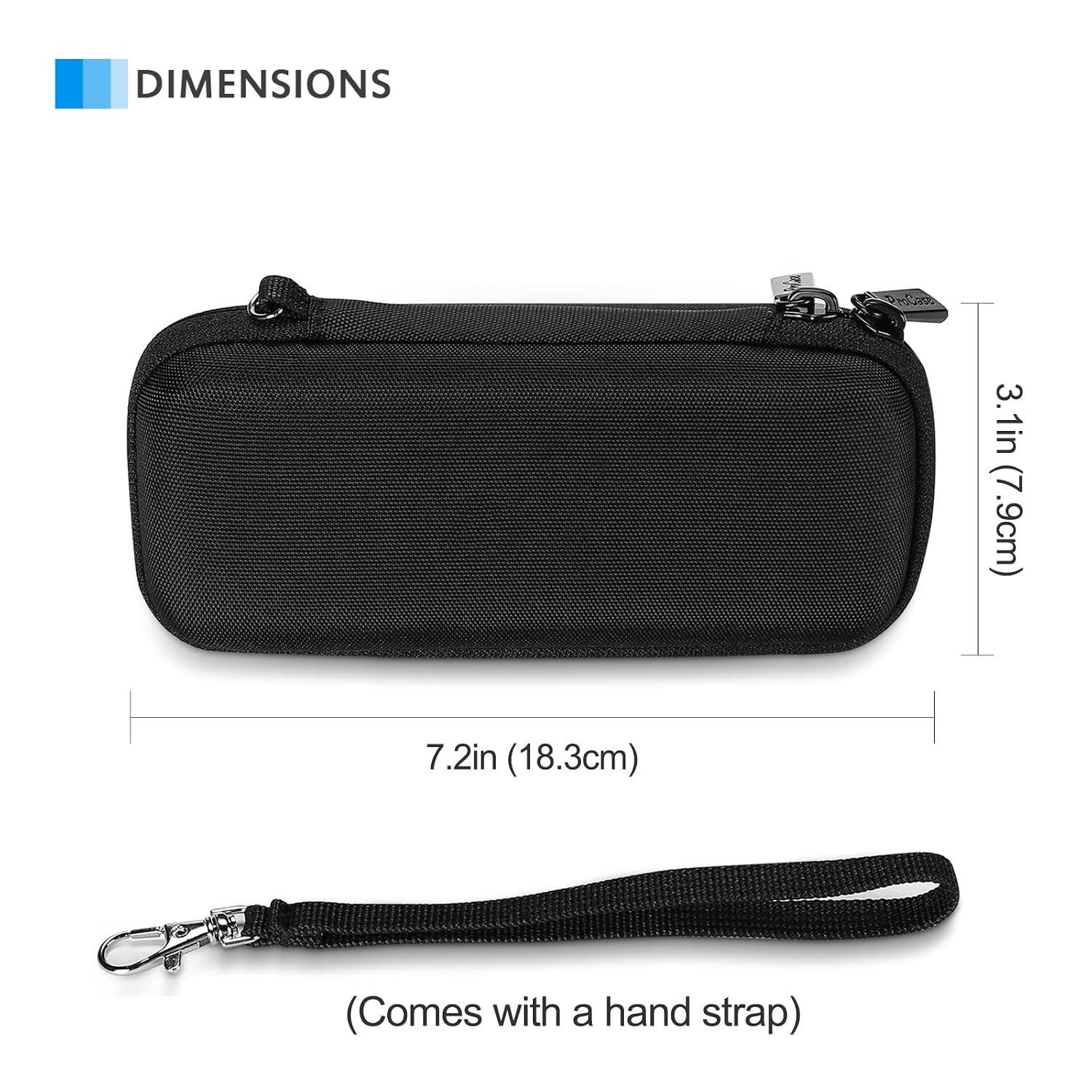 ProCase Hard Travel Case for Electric Trimmer & Shaver -Black | Fits QP2520 QP2530 QP2620 QP2630, Portable Organizer Carrying Bag