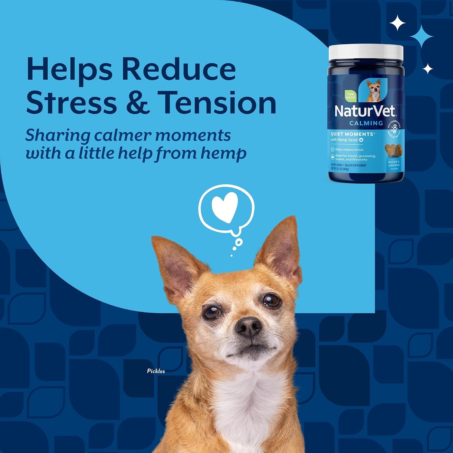 NaturVet Quiet Moments Calming Drops for Cats & Dogs - 2 Oz