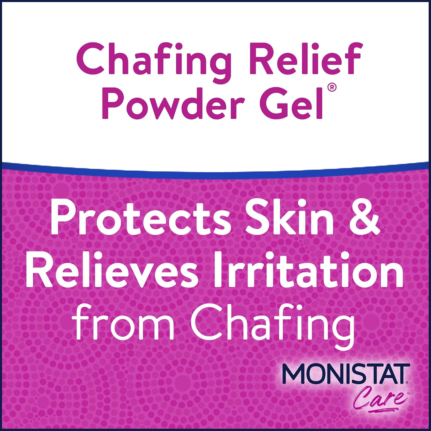 Monistat Chafing Relief Powder Gel, Long-Lasting Protection, 1.5 Oz | Protects Skin, Safe to Use Every Day, Anti-Chafing Protection for Bikini Area, Thighs & Bra Lines
