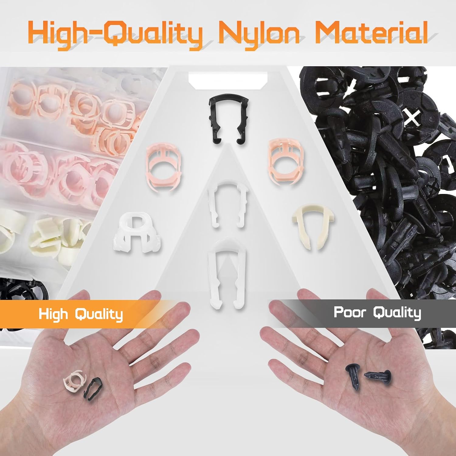 OTUAYAUTO 245 PCS Fender Clips Car Clips Bumper Plastic Rivets