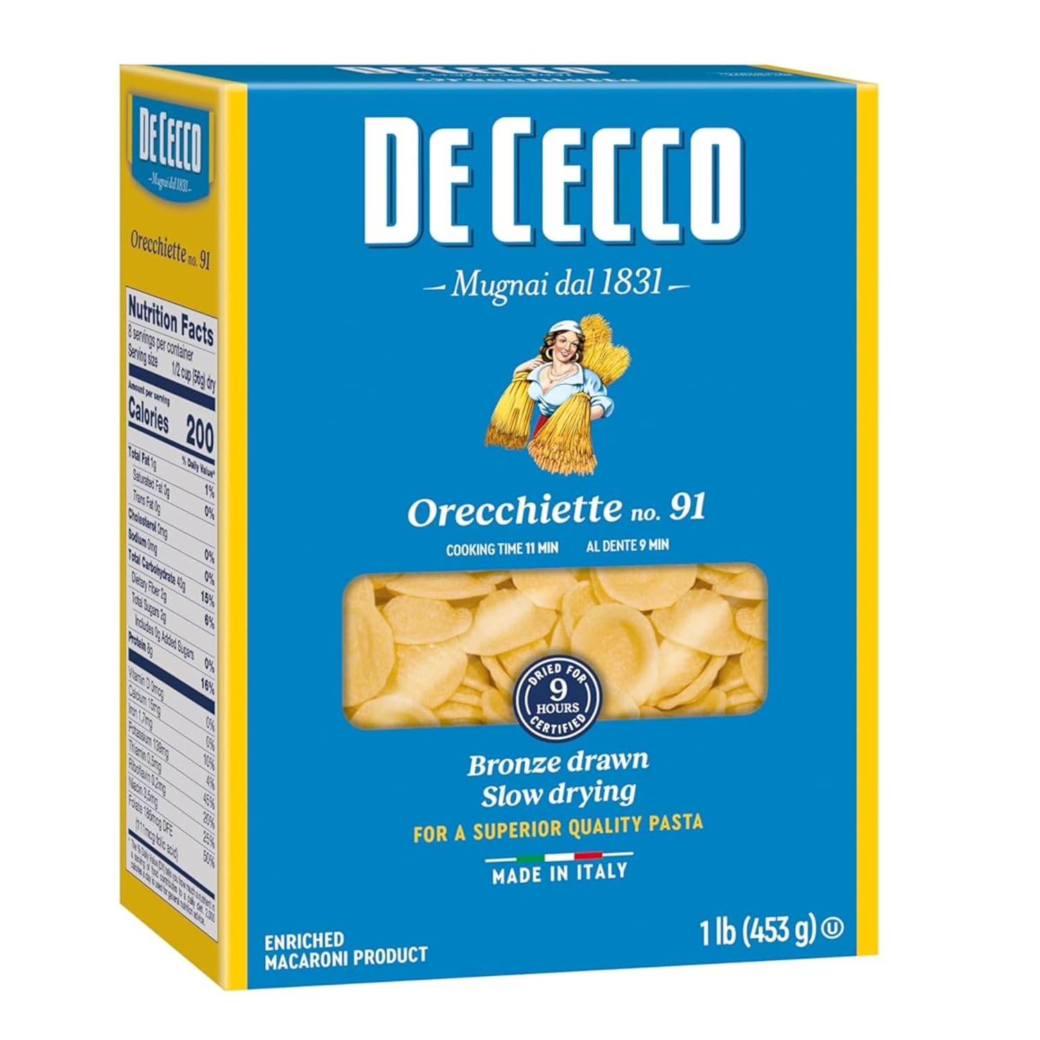 De Cecco Farfalle No. 93 Pasta, 16 Oz