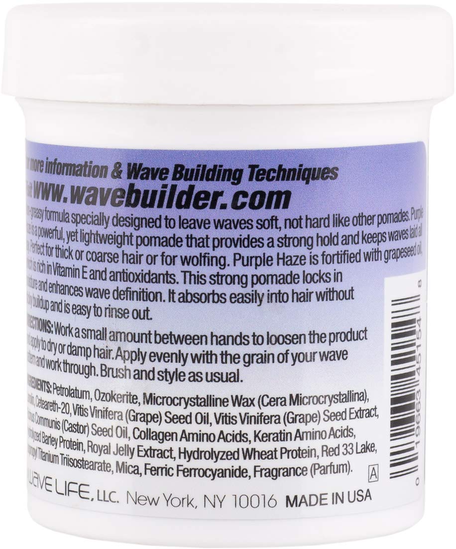 Wavebuilder Deep Wave Beeswax Pomade Smooth Hold Formula