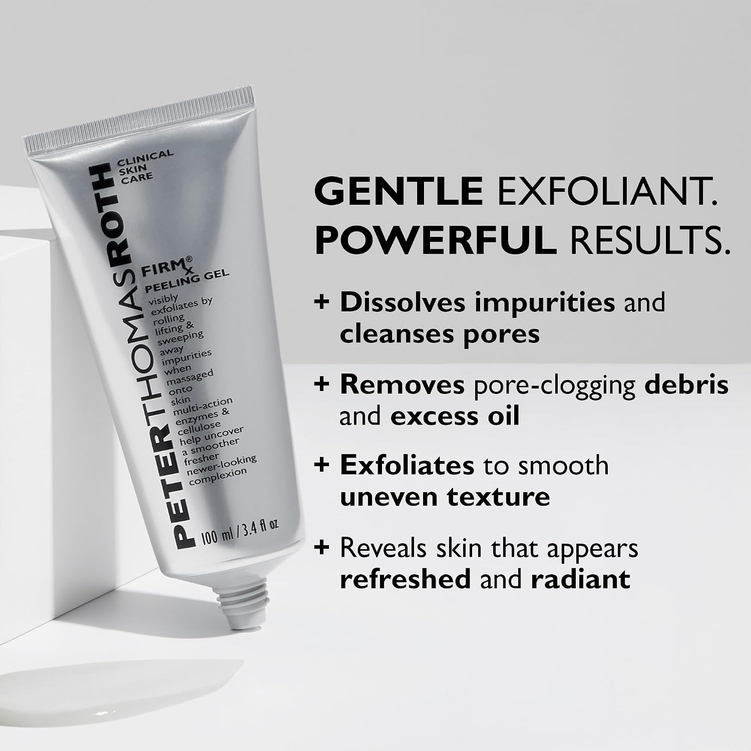 Peter Thomas Roth | FIRMx® Peeling Gel | Gentle Facial Exfoliant for Dullness, Pores and Uneven Texture