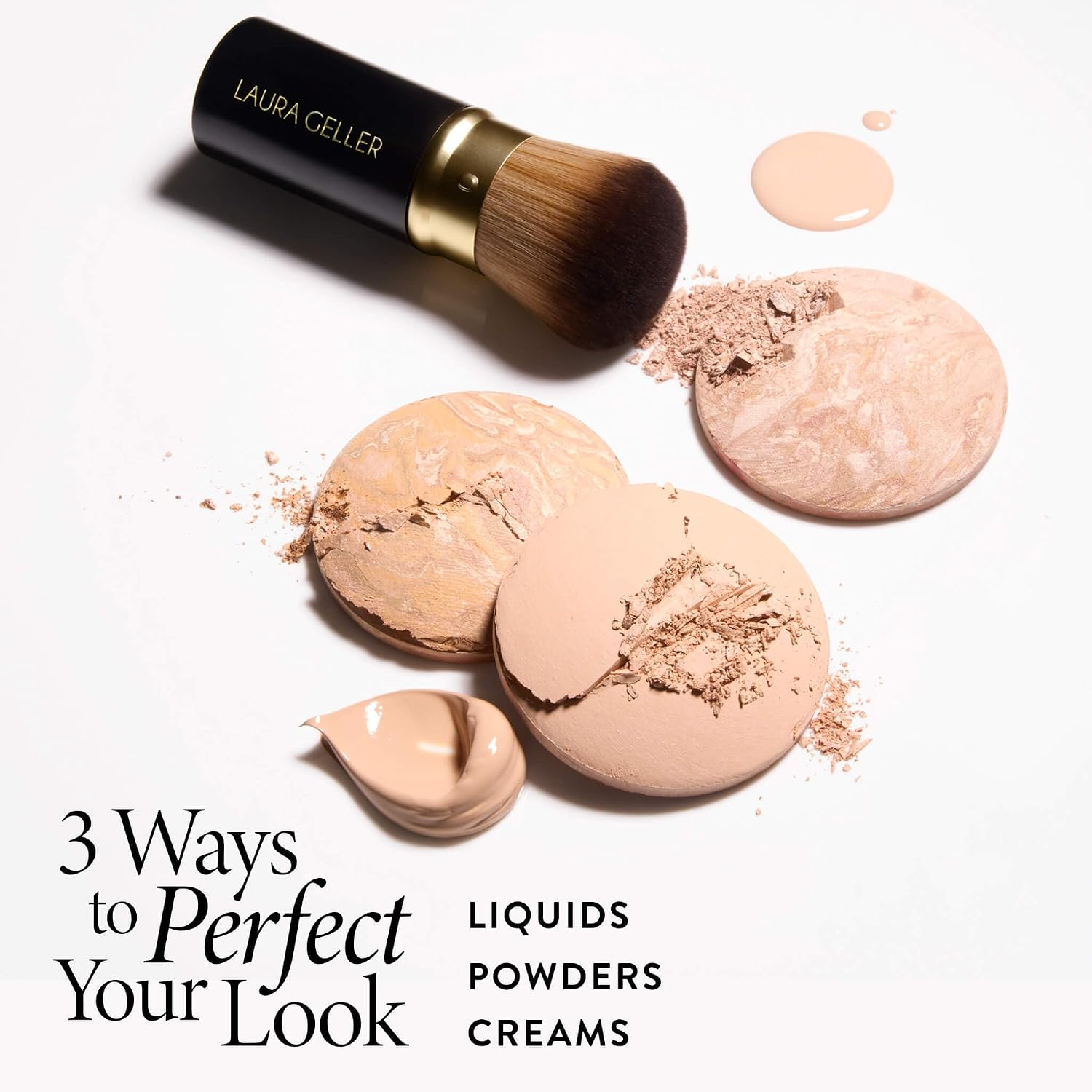 LAURA GELLER NEW YORK Makeup Brushes - Retractable Angled Kabuki Brush