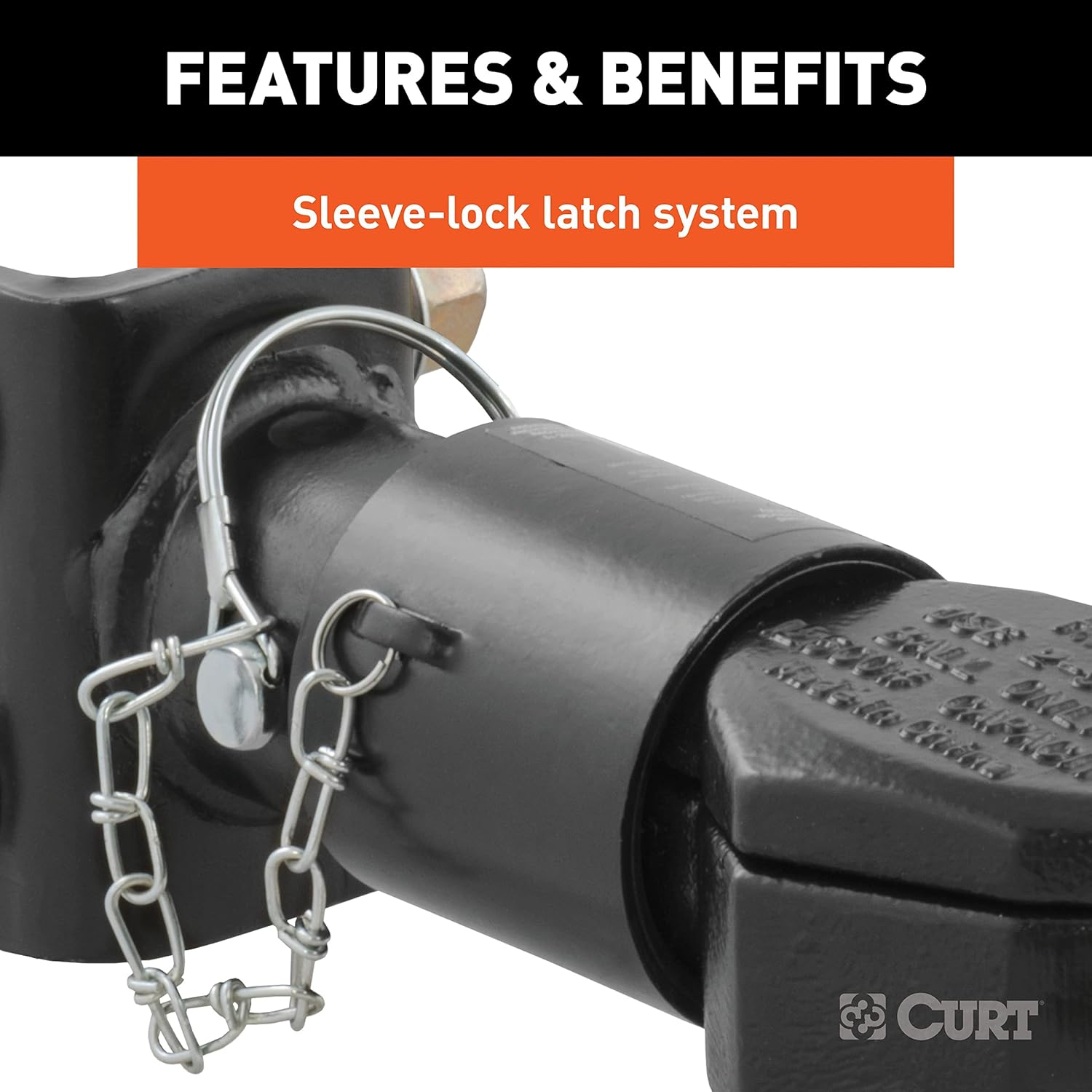 Curt 25329 Adjustable Sleeve-Lock Coupler