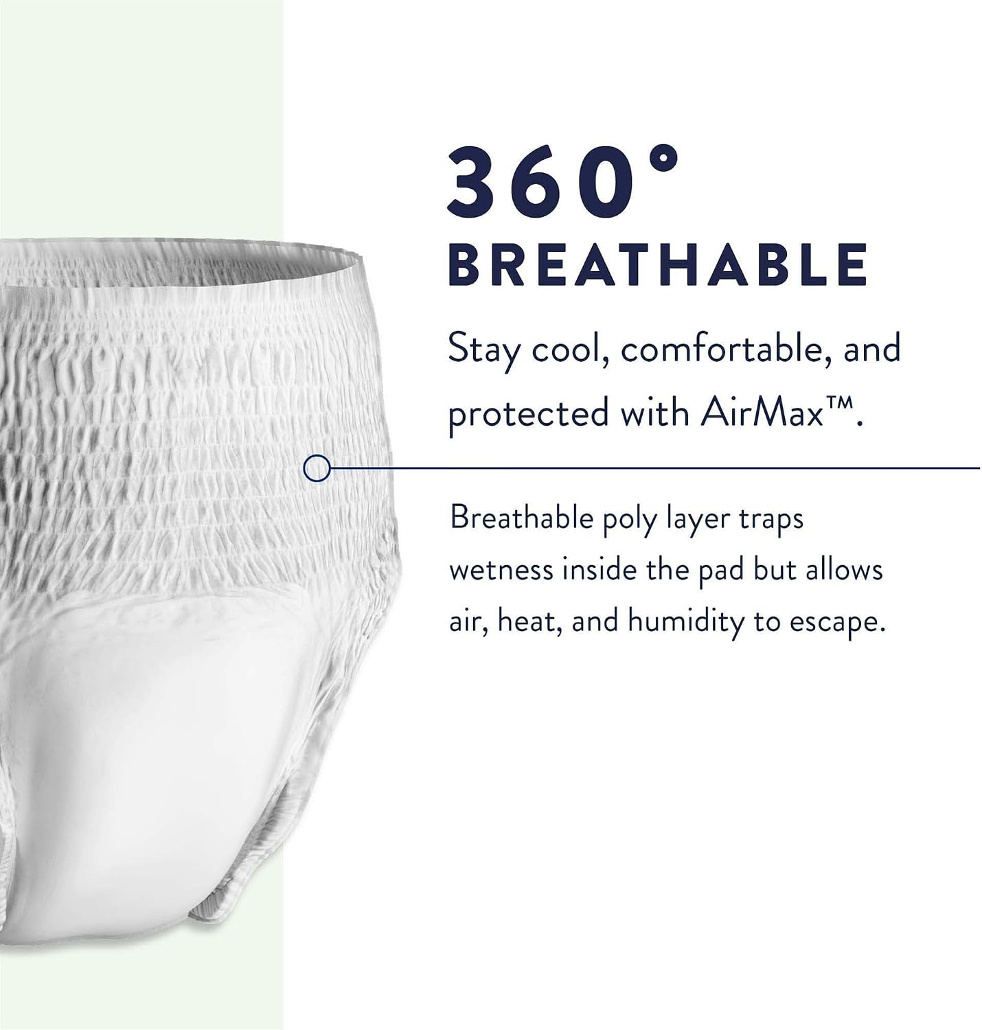 Prevail Per-Fit Daily Protective Underwear, Unisex Adult Disposable Adult Diaper for Men & Women, Extra Absorbency, Medium, 80 Count (4 Packs of 20) | Disposable, Incontinence, Extra Absorbency