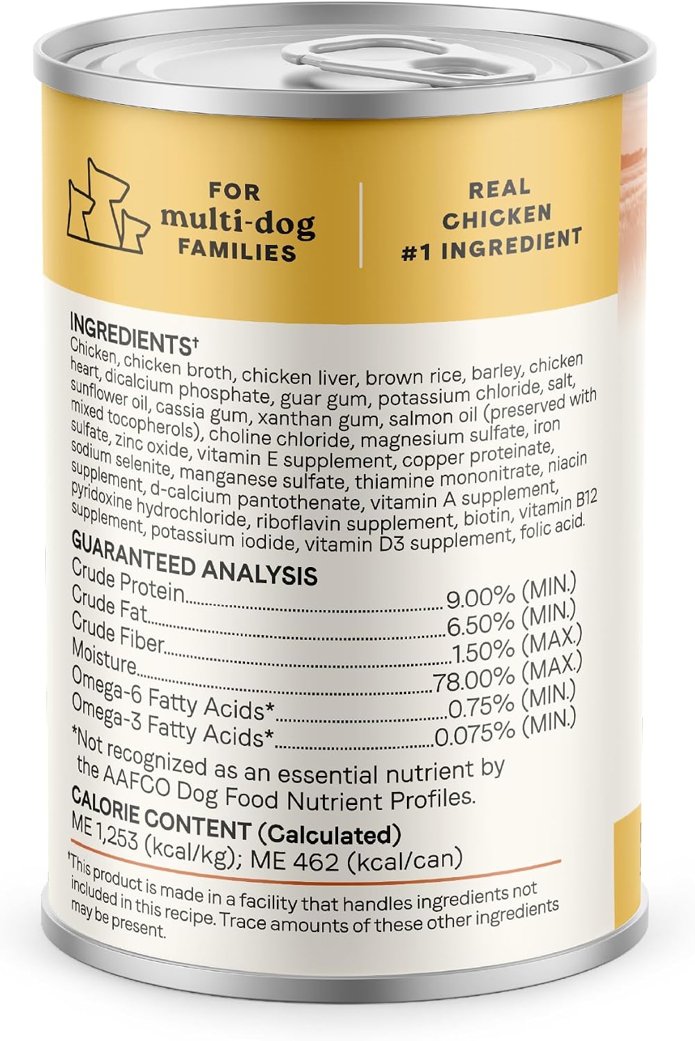 Canidae All Life Stages Premium Wet Dog Food for All Breeds, All Ages, Chicken & Rice Recipe, 13 oz. (Case of 12)
