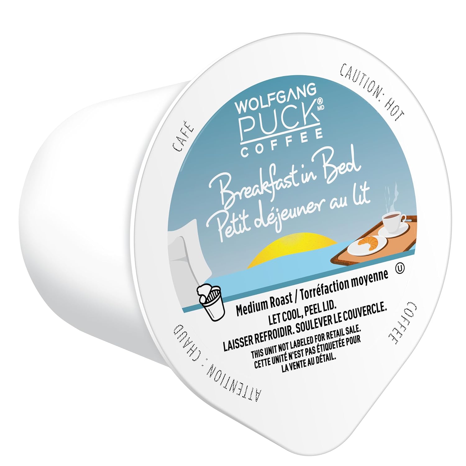 Wolfgang Puck Coffee Single Serve Capsules, Compatible with Keurig K-Cup Brewers, Hawaiian Hazelnut, 24 Count