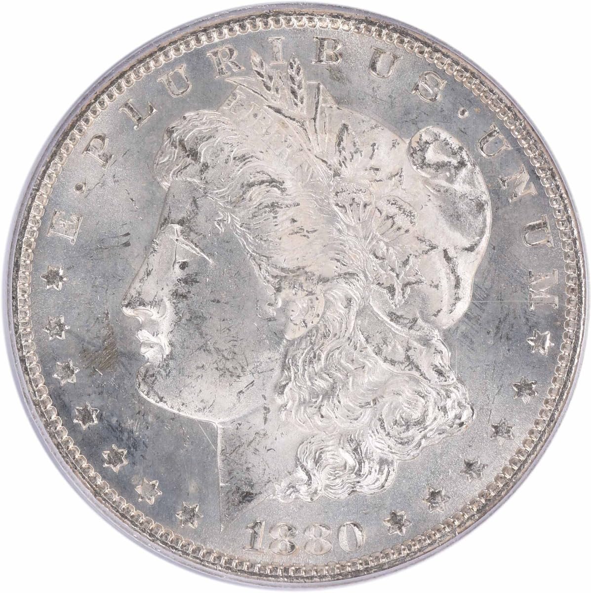 1880 CC Morgan Dollar PCGS MS63