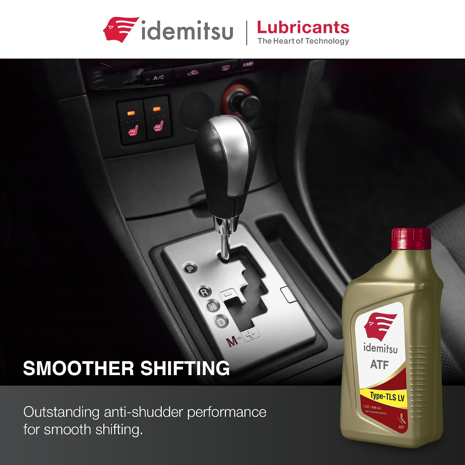 Idemitsu ATF Type TLS-LV (WS) Automatic Transmission Fluid for Toyota/Lexus/Scion - 1 Quart