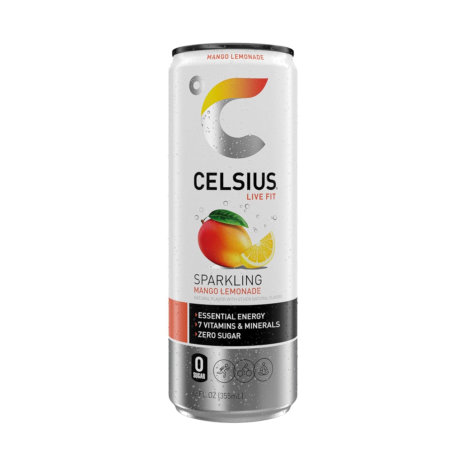 CELSIUS Sparkling Cola, Sugar Free Energy Drink, 12 Fl Oz (Pack of 12)