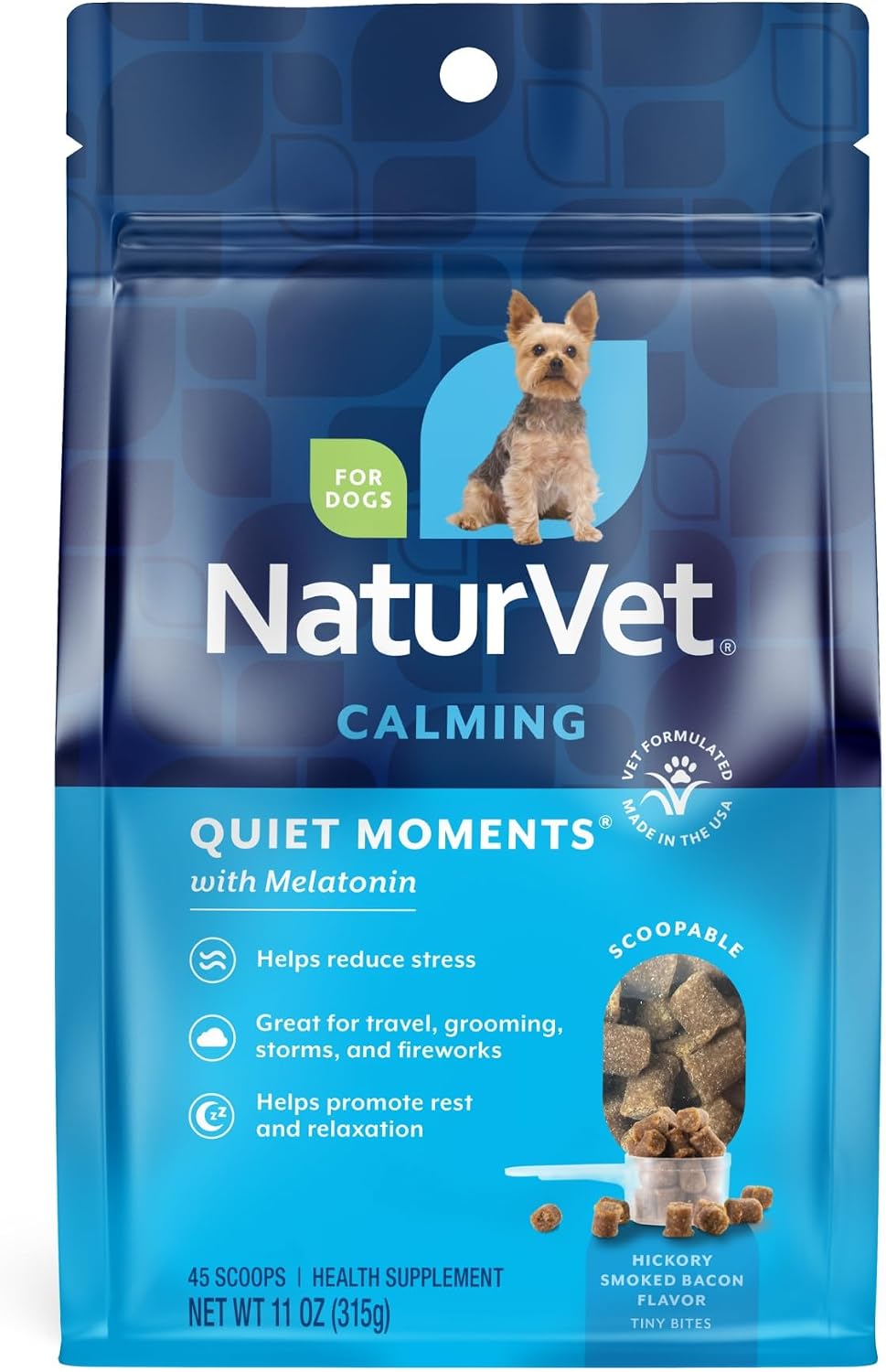 NaturVet Quiet Moments Calming Drops for Cats & Dogs - 2 Oz
