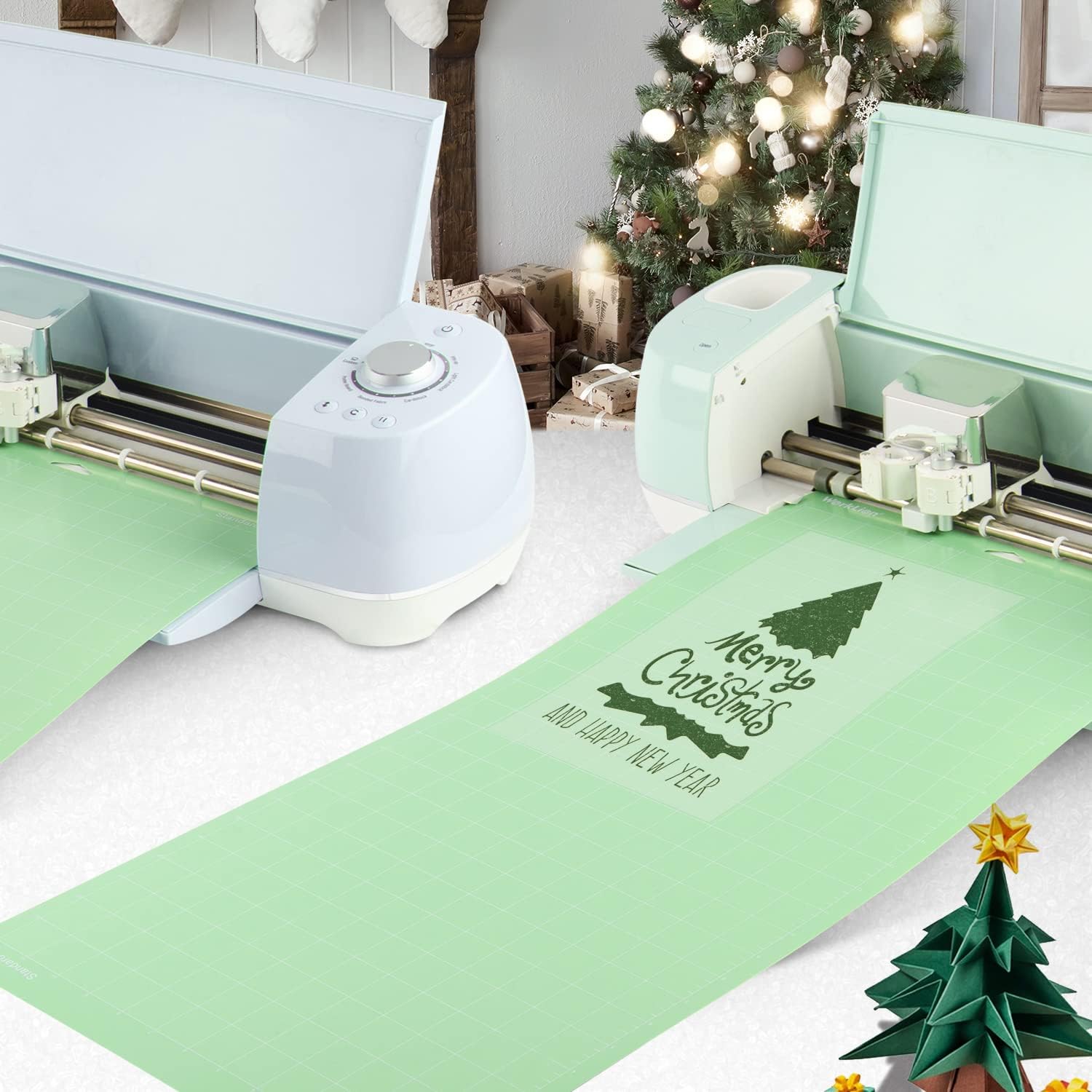 WORKLION Cutting Mat 12x12 Compatible with Maker/Maker 3/Maker 4/Air 2/Explore 3/4, Variety Sticky（Standard, Light