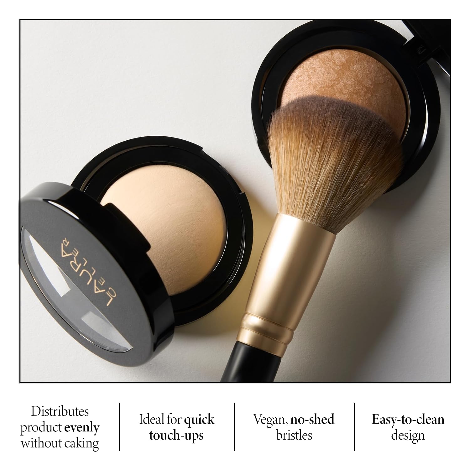 LAURA GELLER NEW YORK Makeup Brushes - Retractable Angled Kabuki Brush
