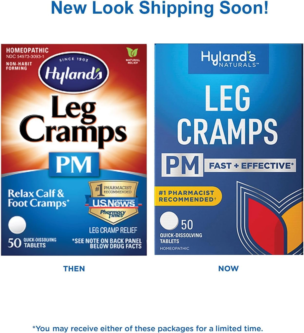 Hyland's Leg Cramps PM With Quinine Tablets 50 ea ( Pack of 6)