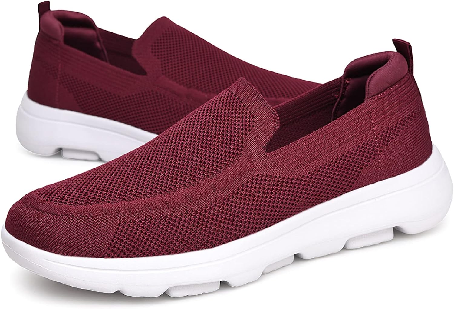 konhill Mens Slip On Shoes Lightweight Walking Shoes Anti Slip