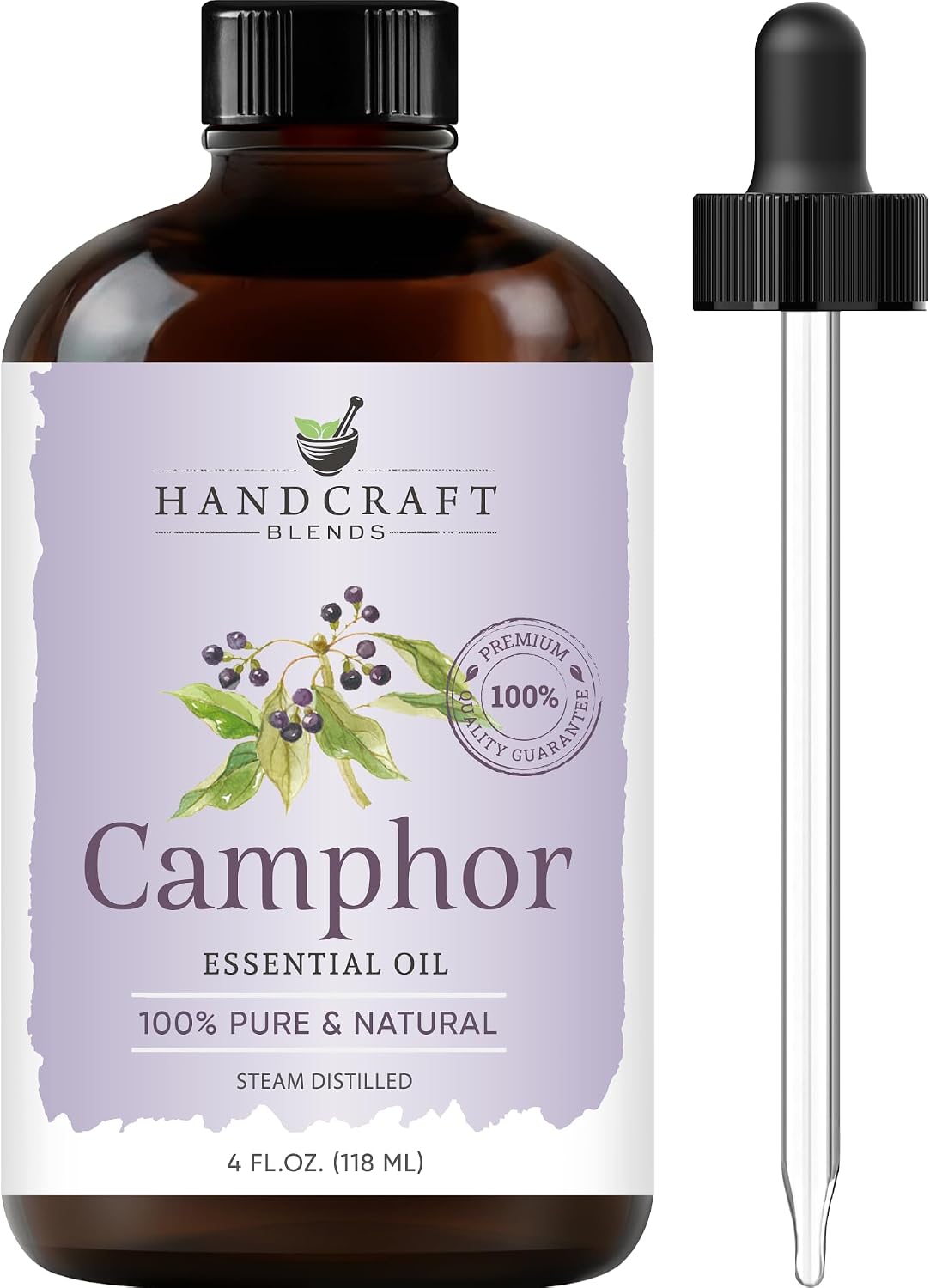 Handcraft Blends Peppermint Essential Oil – Huge 4 Fl Oz – 100% Pure and Natural – Premium Grade Essential Oil for Diffuser and Aromatherapy, Skin, Massage, Candle and Soap Making Fragrance