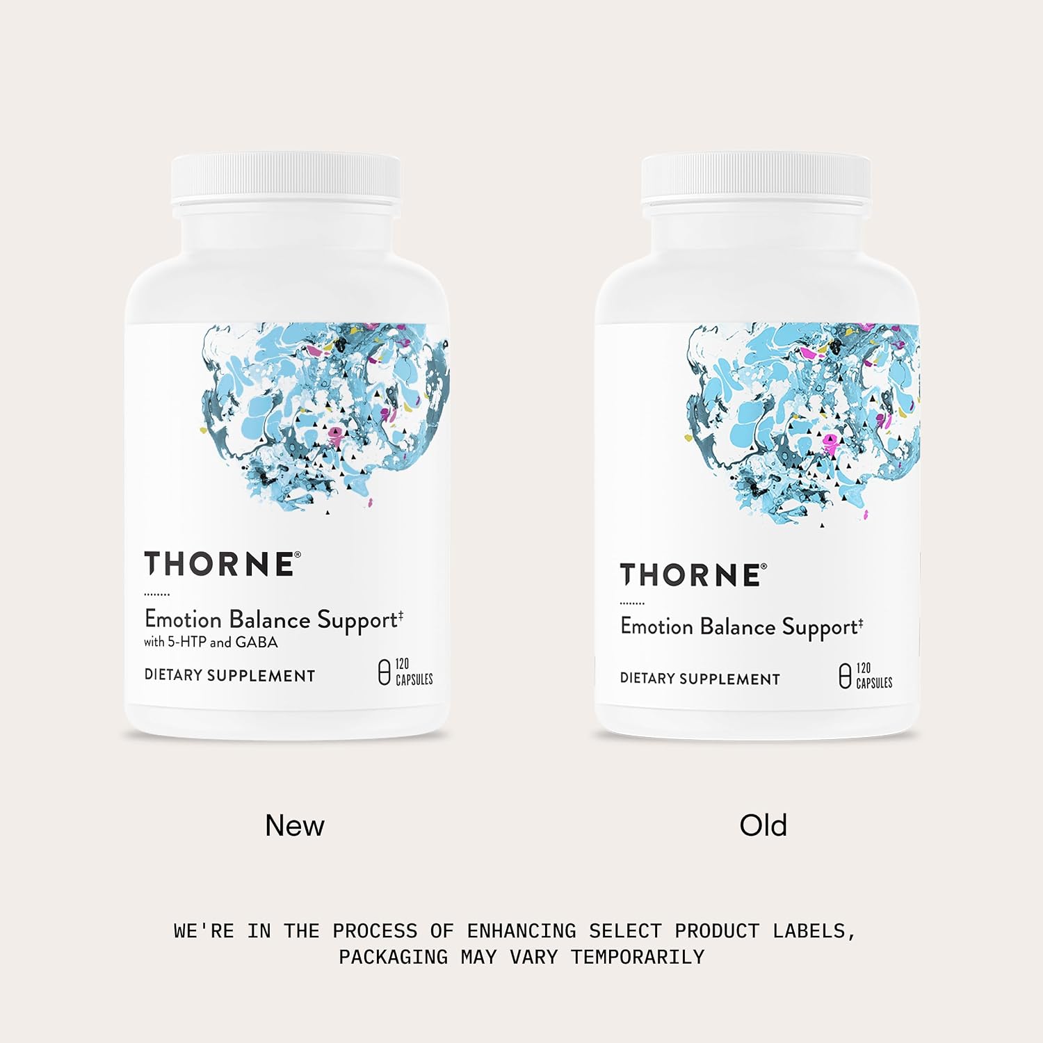 THORNE - Emotion Balance Support - Supports Mood & Stress Management* - Vitamins B6, B12 & C, 5-HTP, GABA, Rhodiola