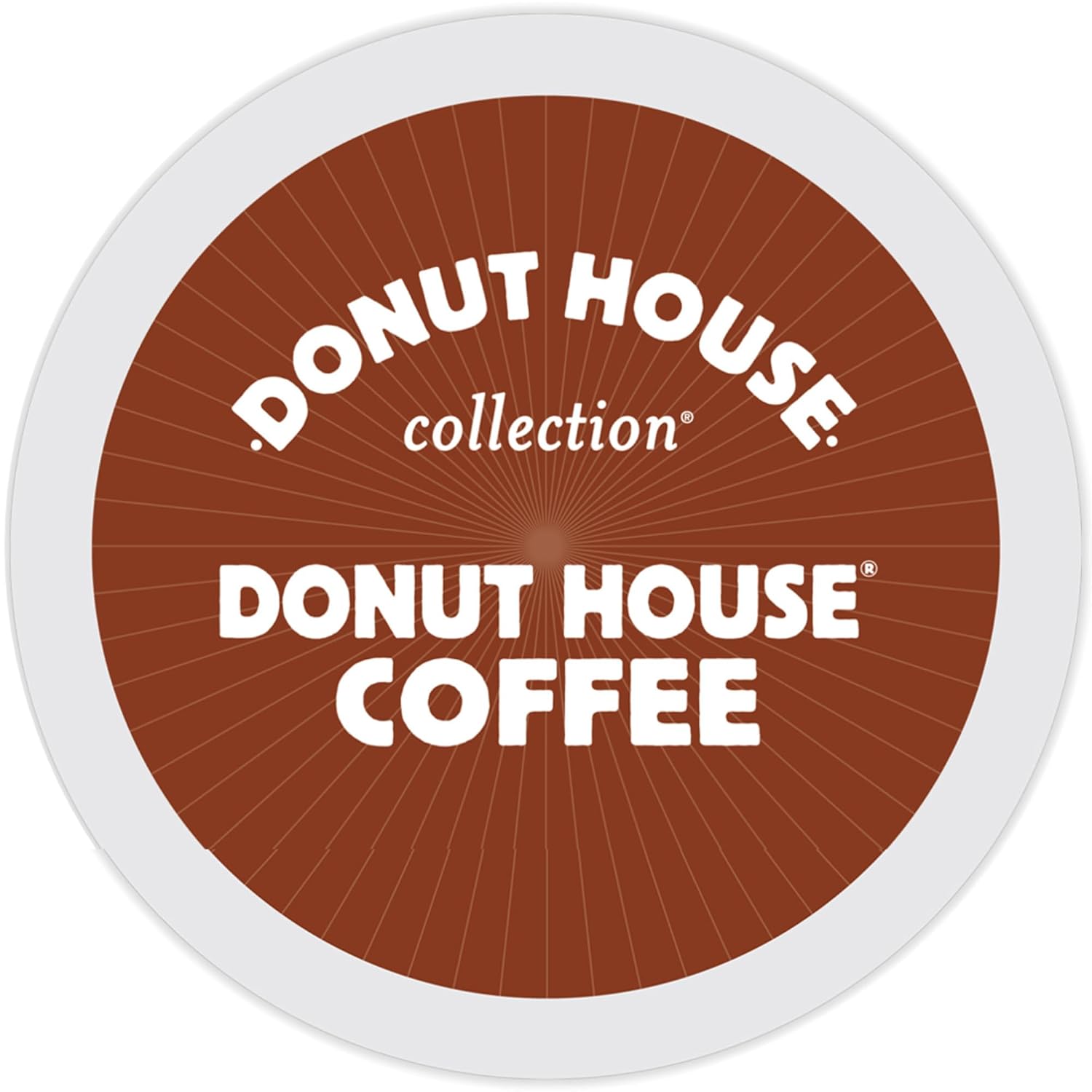 Donut House Collection Donut House Coffee Keurig Single-Serve K-Cup Pods, Light Roast Coffee, 96 Count