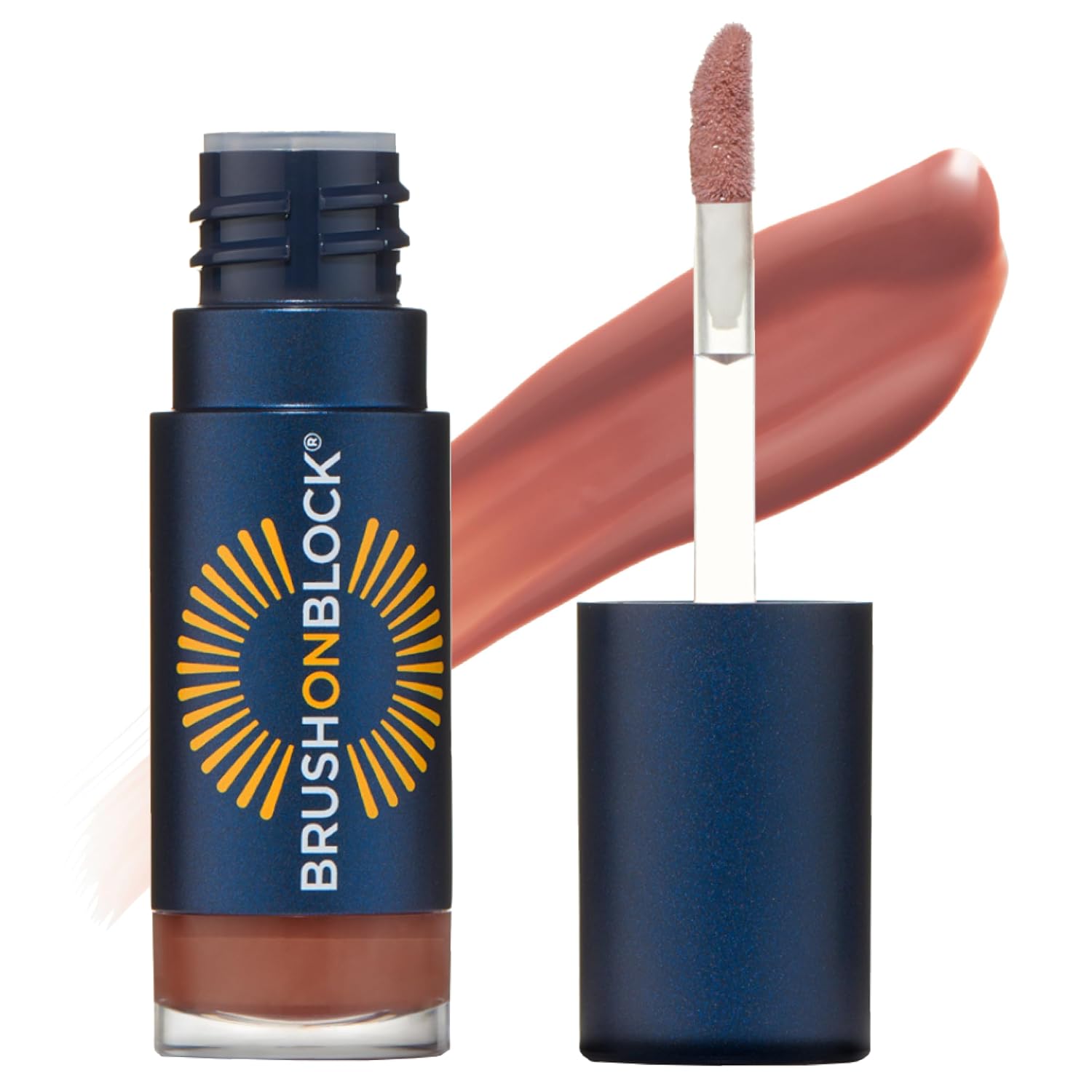 Brush On Block Full Face Sun Protection Kit, Translucent Mineral Powdered Sunscreen & Protective Lip Oil SPF 30, Reef Friendly, FSA HSA Eligible