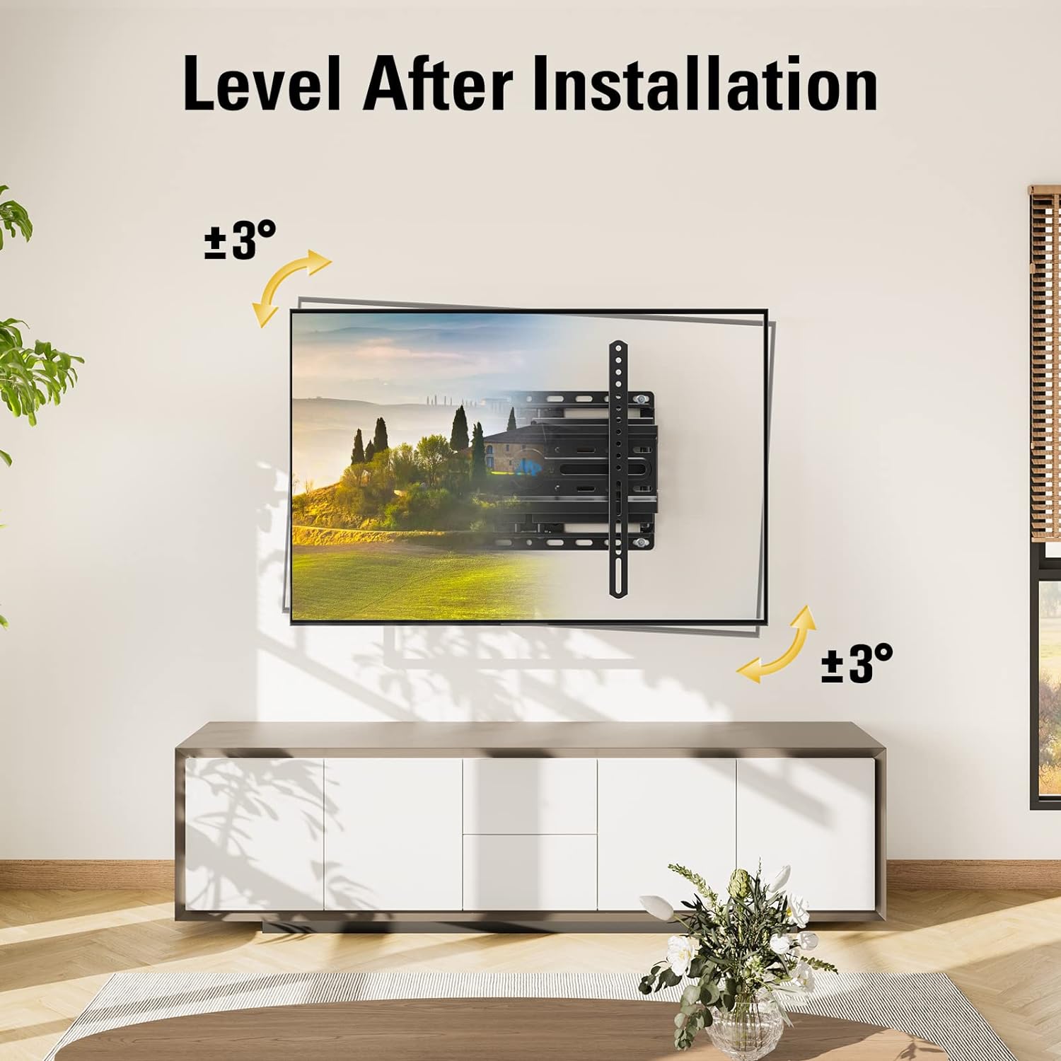 Mounting Dream Long Arm TV Wall Mount Full Motion TV Mount for 42-94" TVs