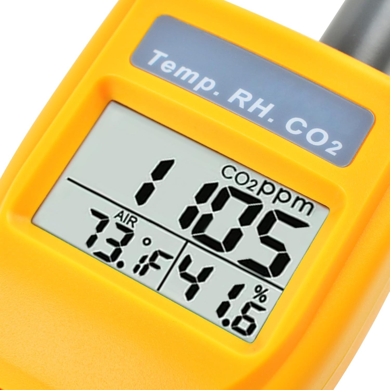 Portable CO2 Meter Handheld CO2 Detector Monitor 0~9999ppm, Carbon Dioxide Meter with Alarm Function