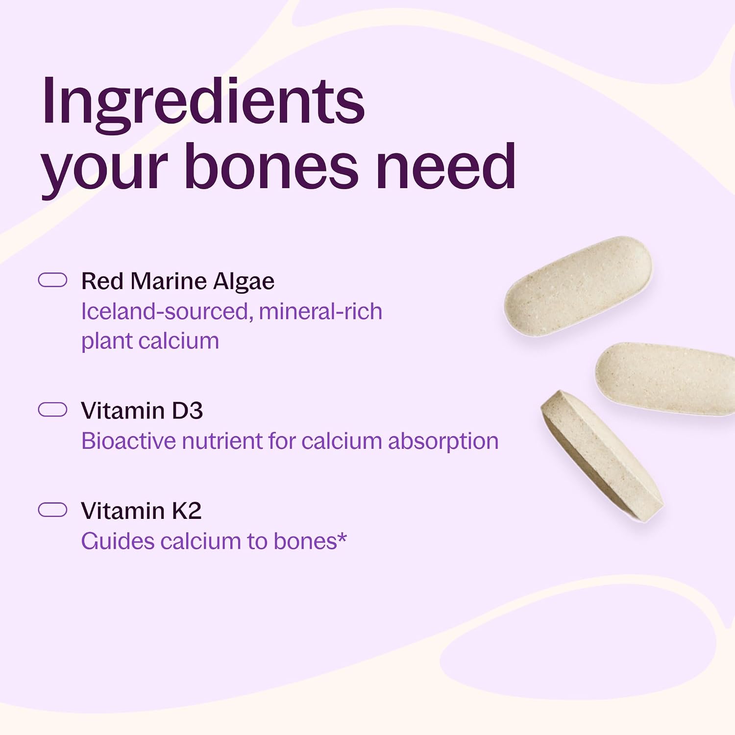New Chapter Bone Strength Take Care - Bone & Heart Health Supplement - Clinically Studied Plant Calcium from Red Marine Algae - Vegan, Organic, Gluten Free & Kosher - 60 Slim Tablets