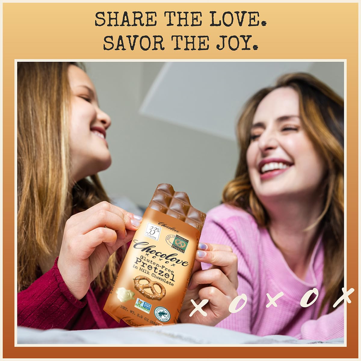 Chocolove Creamy Milk Chocolate Bars | 33% Cocoa | Crafted with Silky Premium Chocolate | Non-GMO, & Gluten-Free, 3.2 oz Bar (12 Pack)