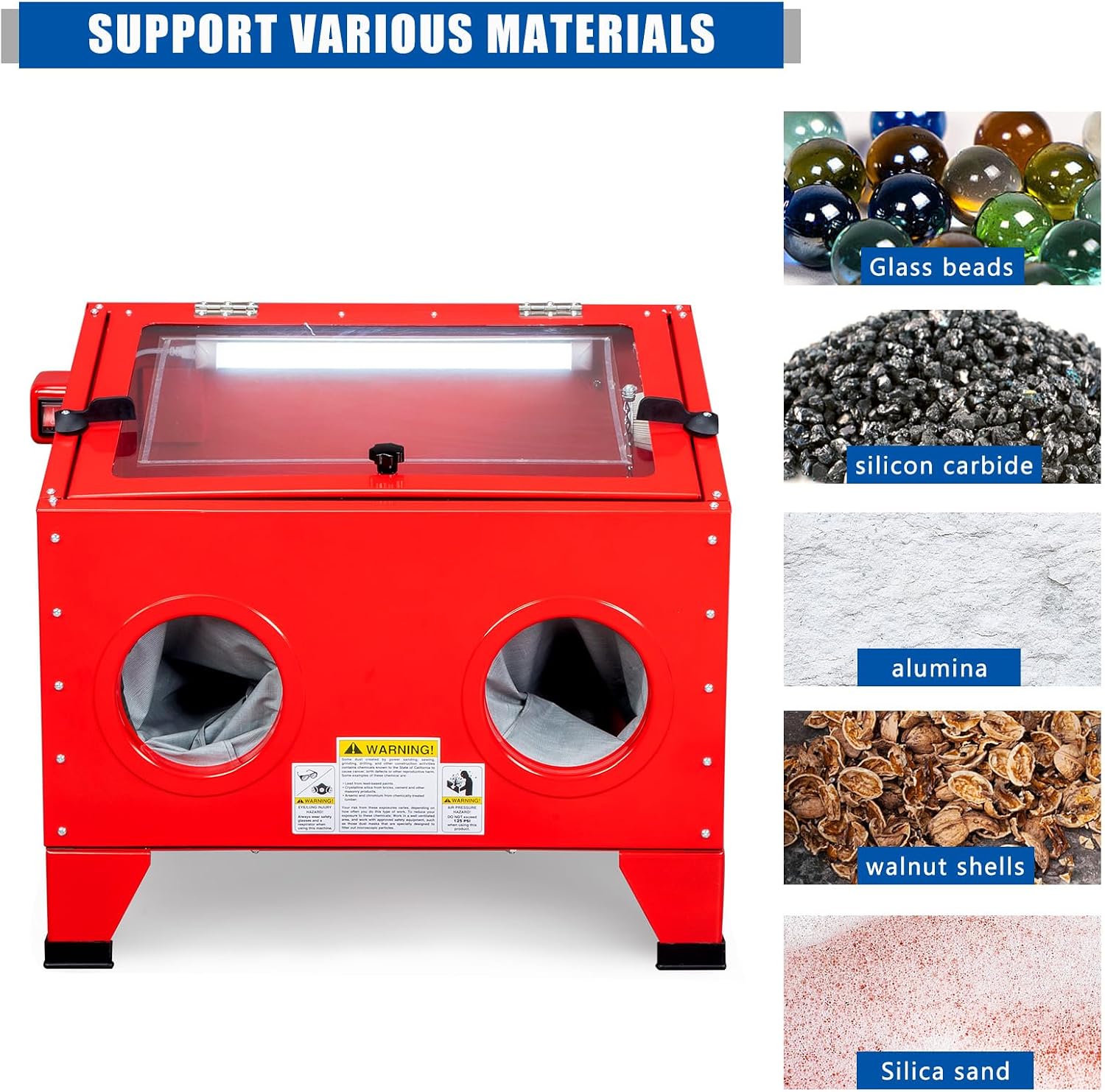 25 Gallon Sandblasting Cabinet