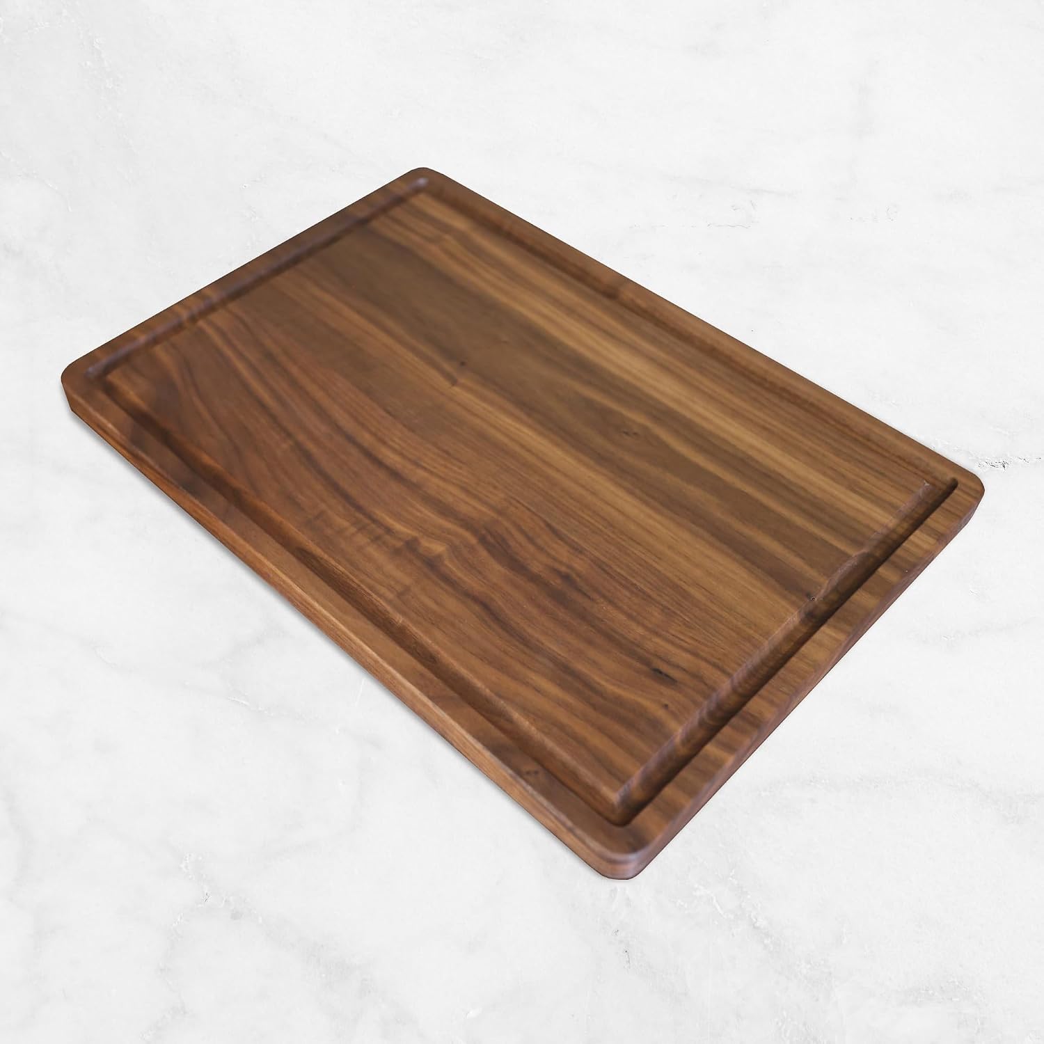 Casual Home Delice Rectangle Juice Drip Groove Cutting Board 15.5" Wx11 Dx0.75 H, Maple