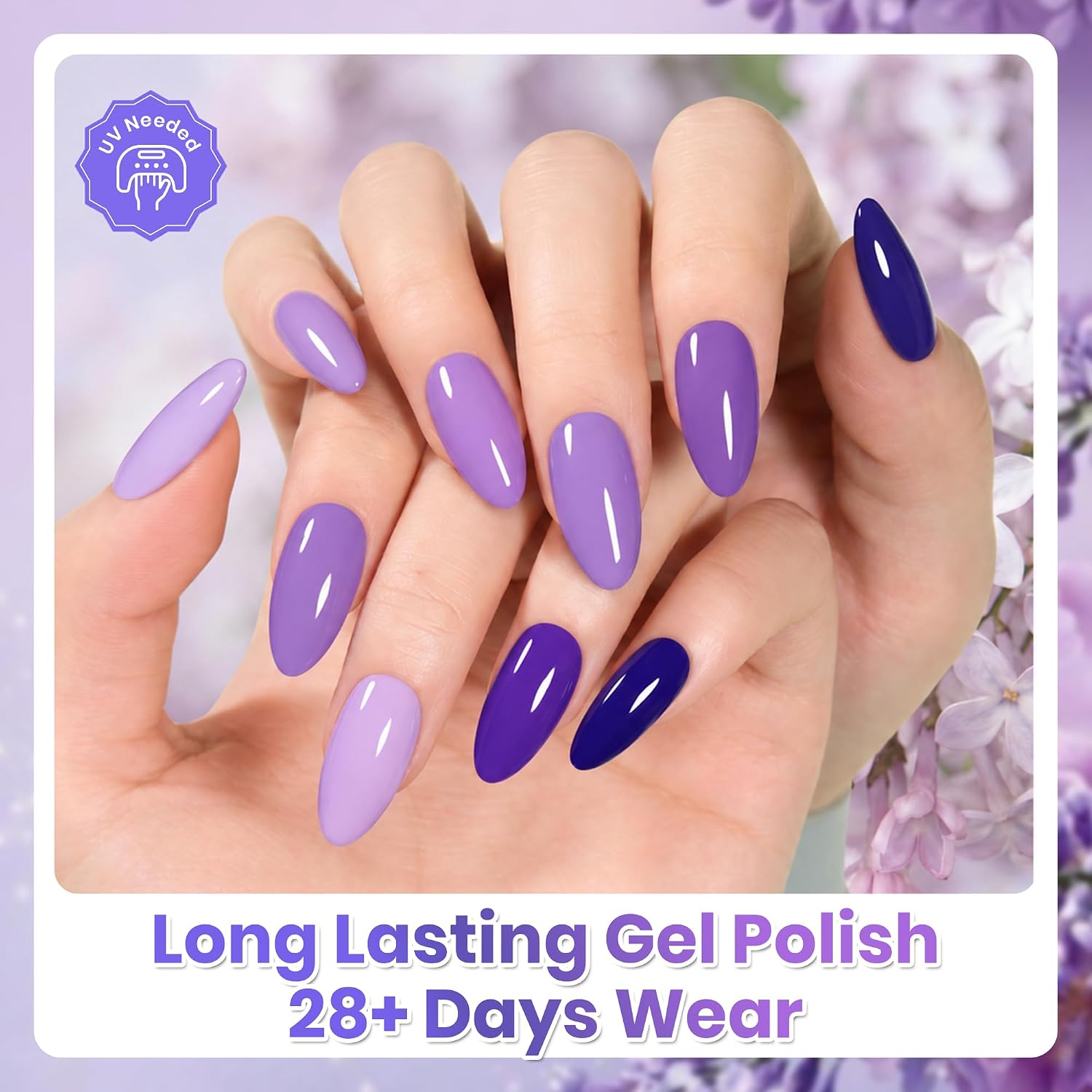 Beetles Green Gel Polish Set, 6 Colors Misty Forest Collection